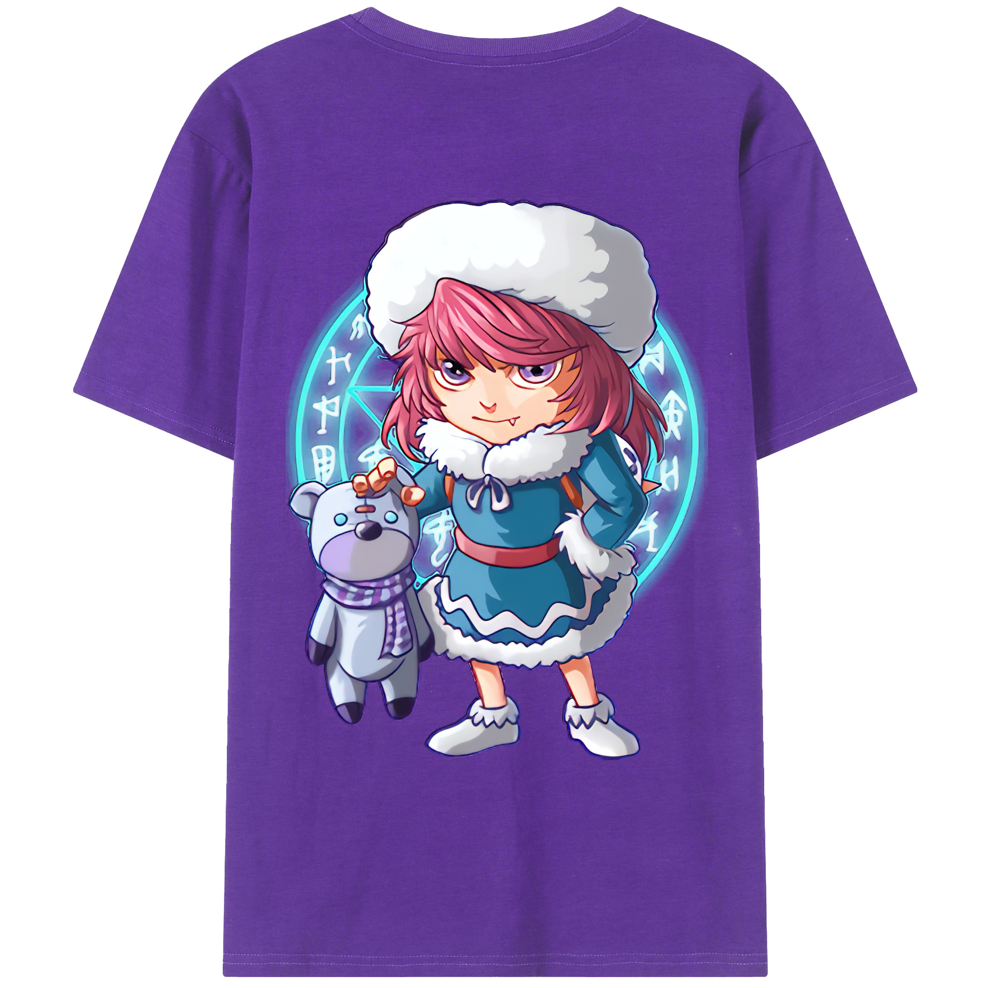 （画像用） リーグ・オブ・レジェンド League of Legends LOL 綿100％ メンズ半袖Tシャツ（バックプリント） 通気性