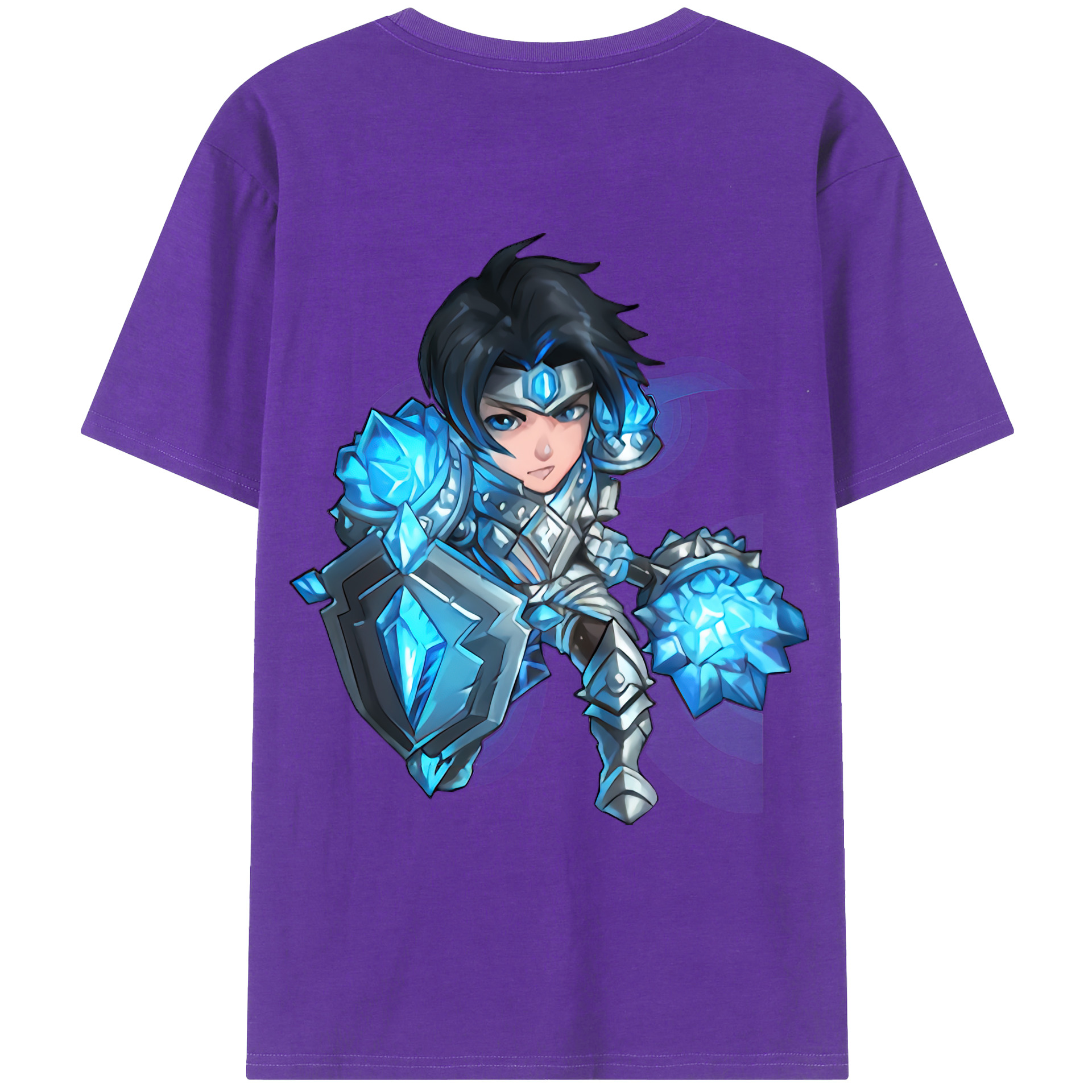 （画像用） リーグ・オブ・レジェンド League of Legends LOL 綿100％ メンズ半袖Tシャツ（バックプリント） 通気性