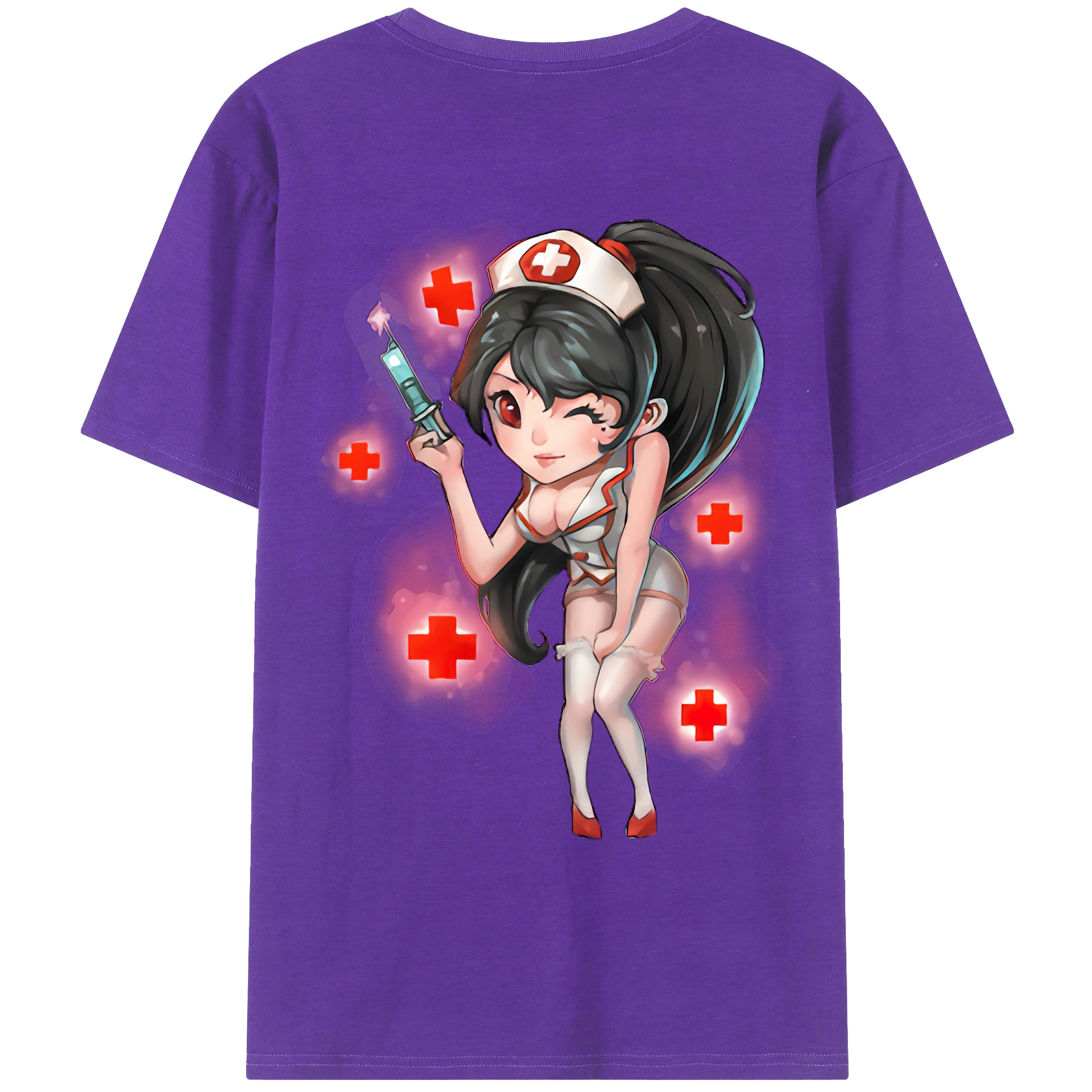 （画像用） リーグ・オブ・レジェンド League of Legends LOL 綿100％ メンズ半袖Tシャツ（バックプリント） 通気性