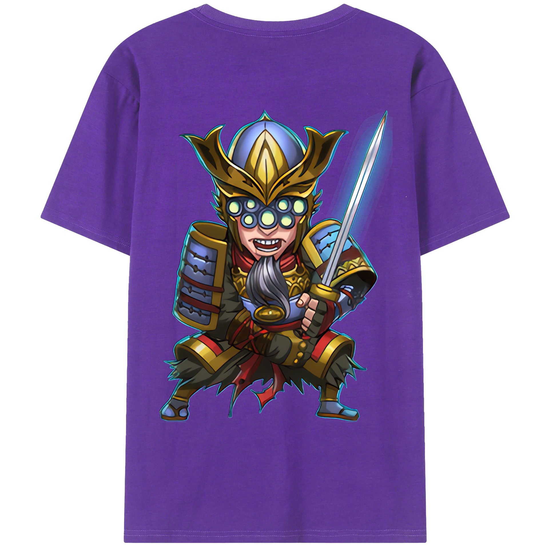 （画像用） リーグ・オブ・レジェンド League of Legends LOL 綿100％ メンズ半袖Tシャツ（バックプリント） 通気性