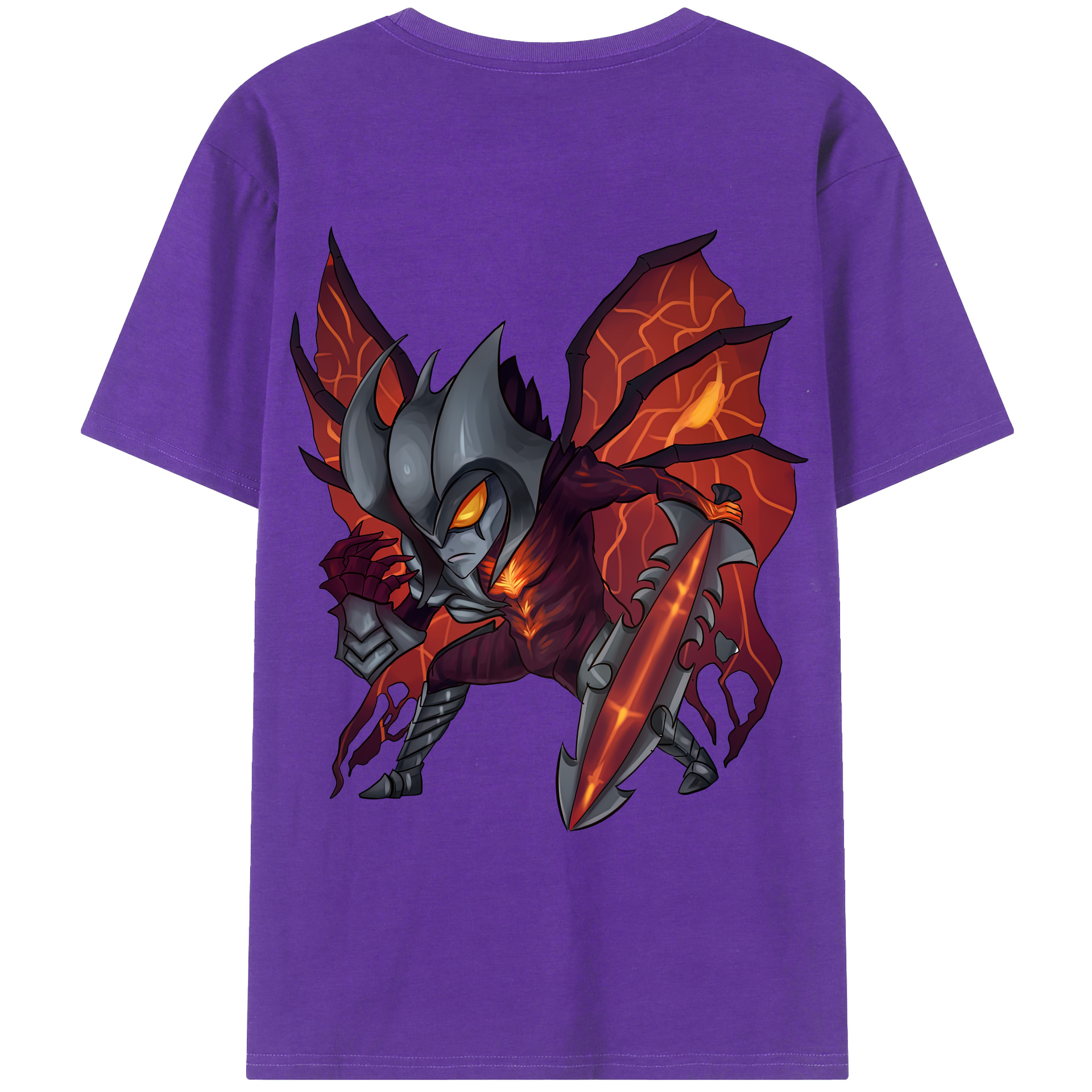 （画像用） リーグ・オブ・レジェンド League of Legends LOL 綿100％ メンズ半袖Tシャツ（バックプリント） 通気性
