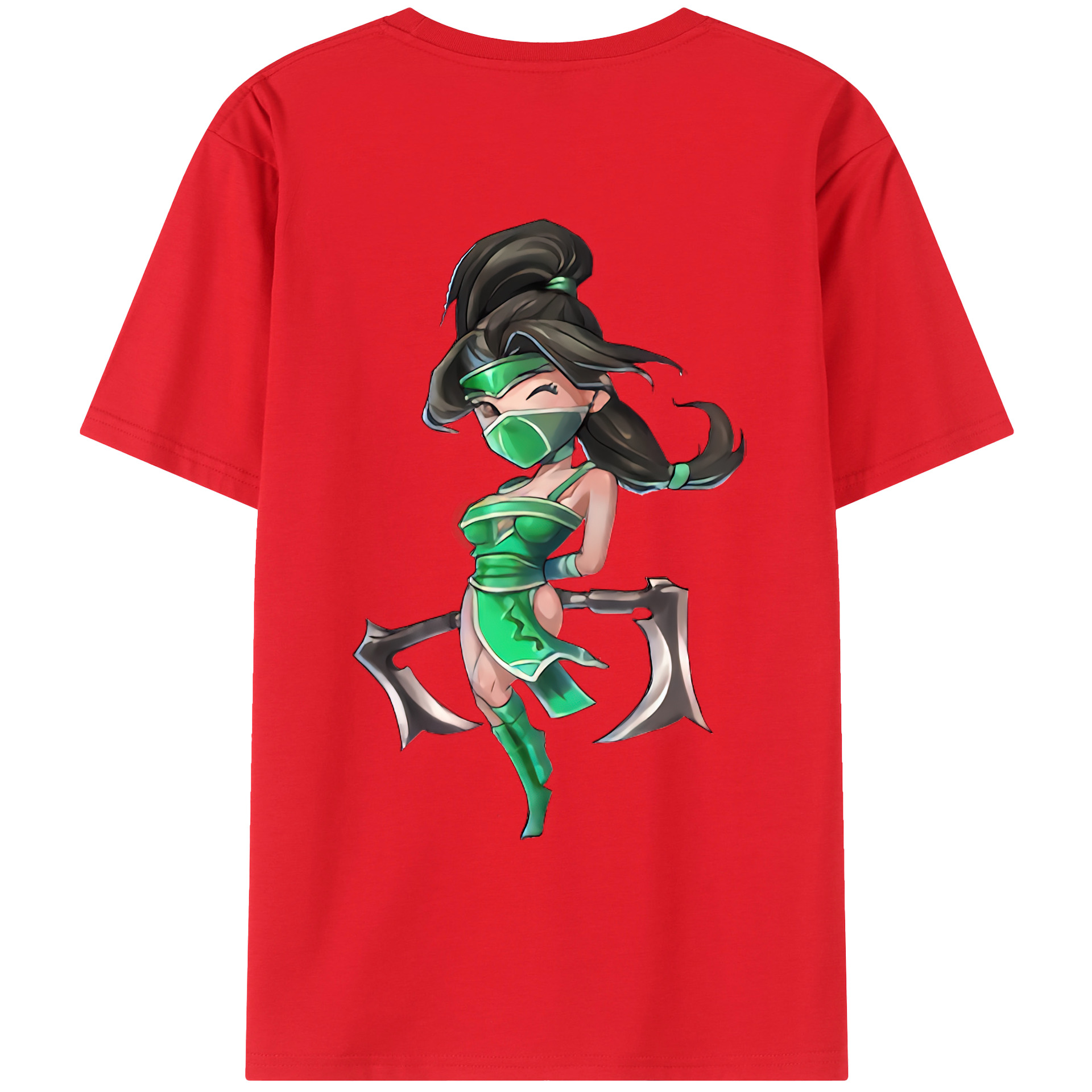 （画像用） リーグ・オブ・レジェンド League of Legends LOL 綿100％ メンズ半袖Tシャツ（バックプリント） 通気性