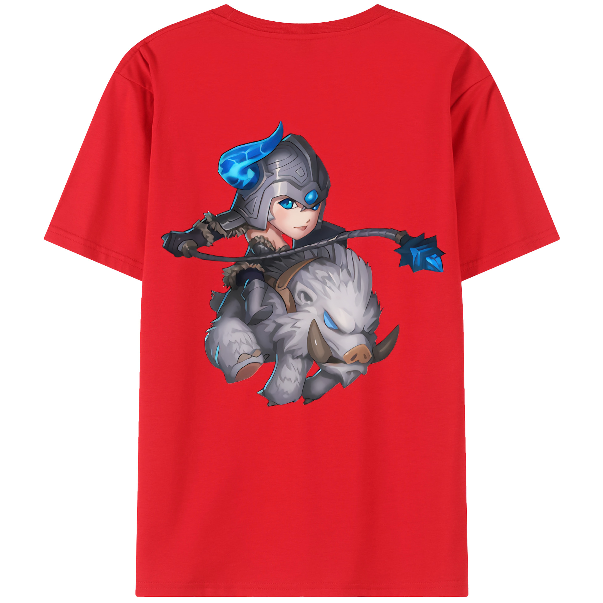 （画像用） リーグ・オブ・レジェンド League of Legends LOL 綿100％ メンズ半袖Tシャツ（バックプリント） 通気性