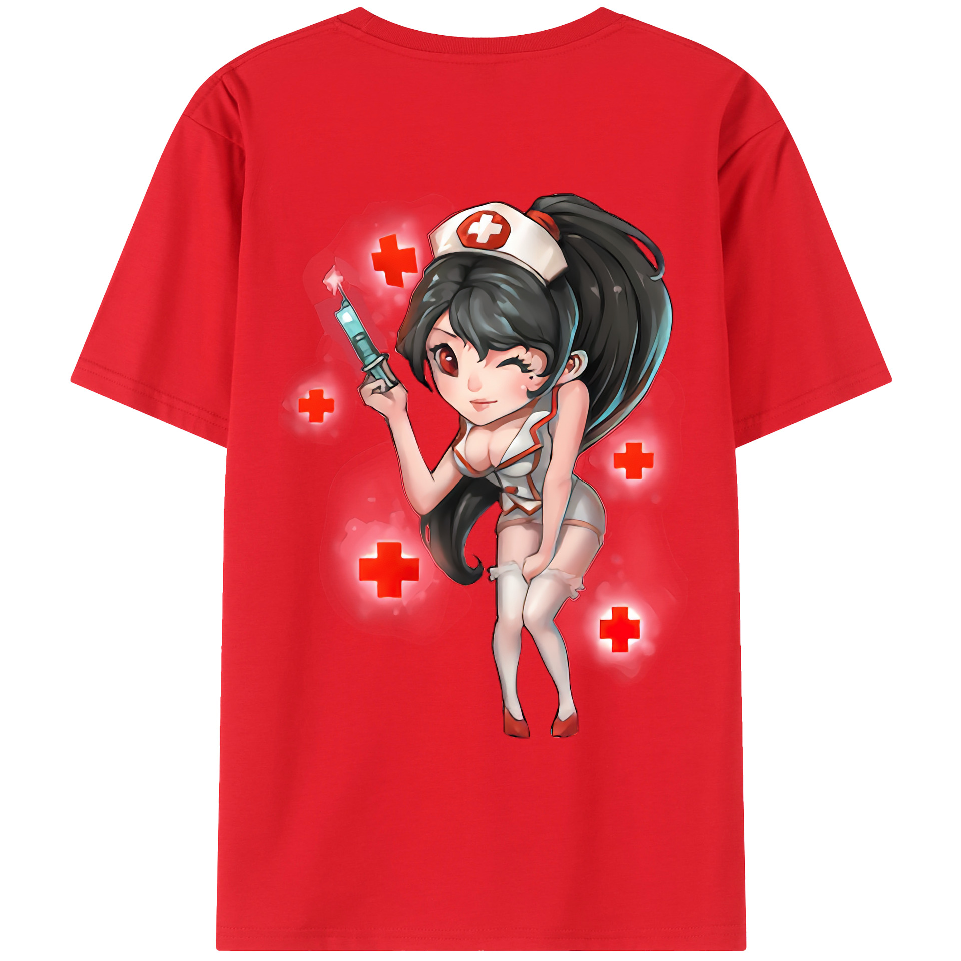 （画像用） リーグ・オブ・レジェンド League of Legends LOL 綿100％ メンズ半袖Tシャツ（バックプリント） 通気性