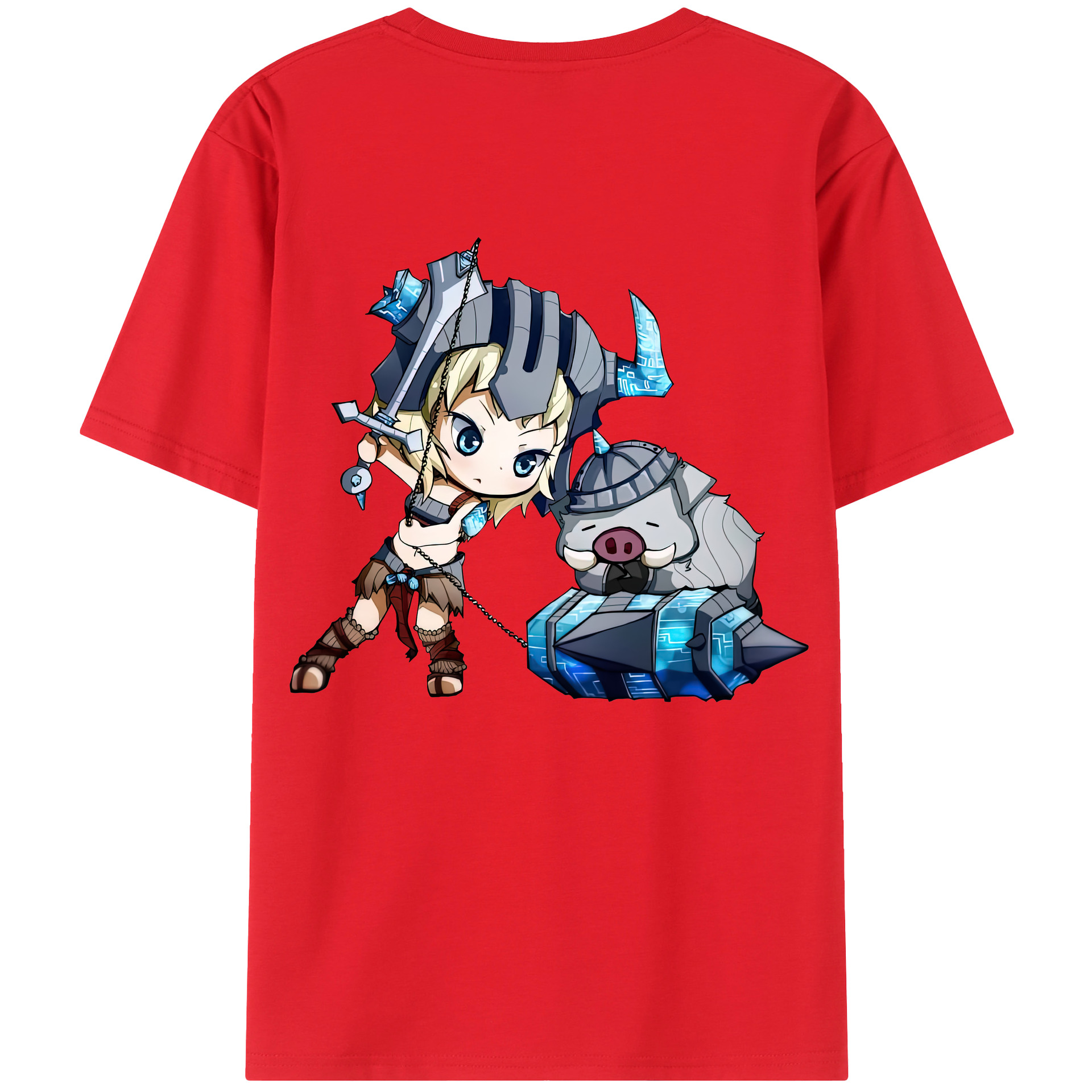 （画像用） リーグ・オブ・レジェンド League of Legends LOL 綿100％ メンズ半袖Tシャツ（バックプリント） 通気性