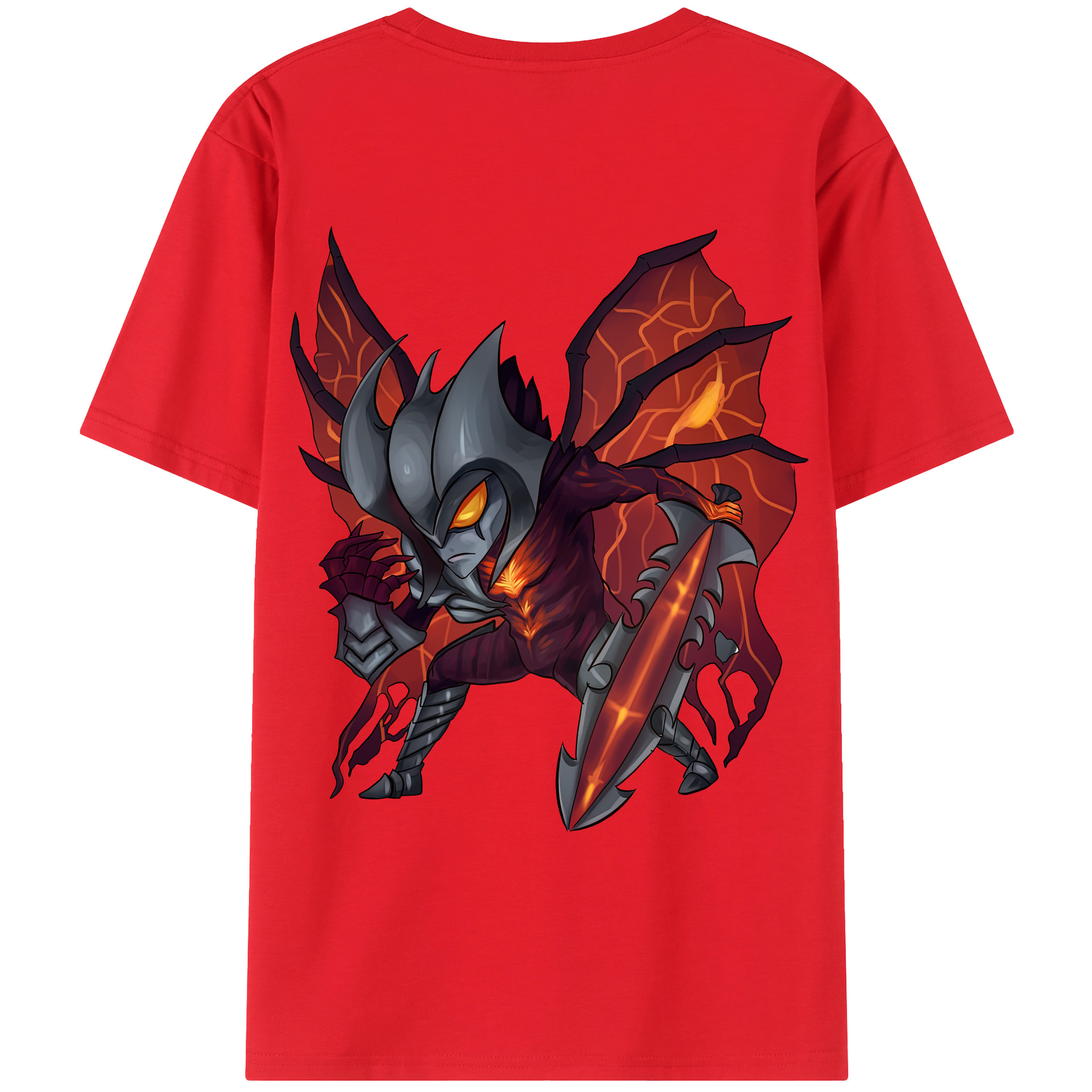 （画像用） リーグ・オブ・レジェンド League of Legends LOL 綿100％ メンズ半袖Tシャツ（バックプリント） 通気性