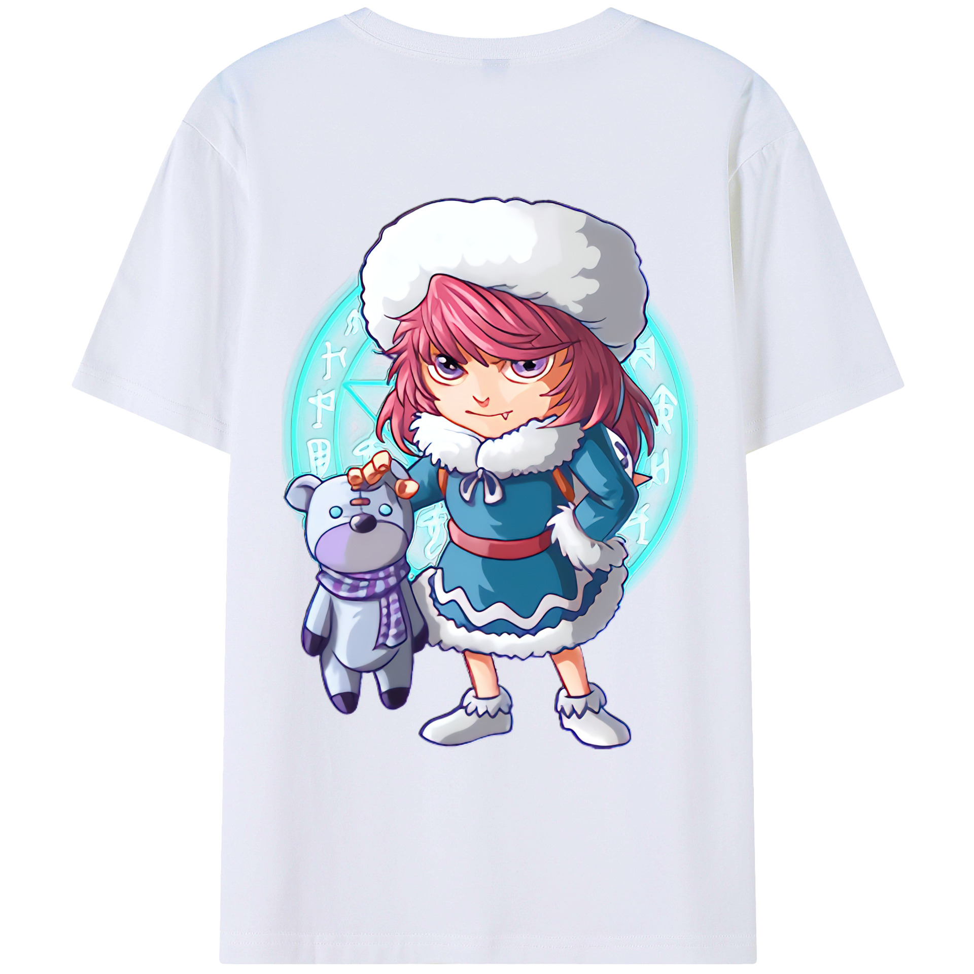 （画像用） リーグ・オブ・レジェンド League of Legends LOL 綿100％ メンズ半袖Tシャツ（バックプリント） 通気性
