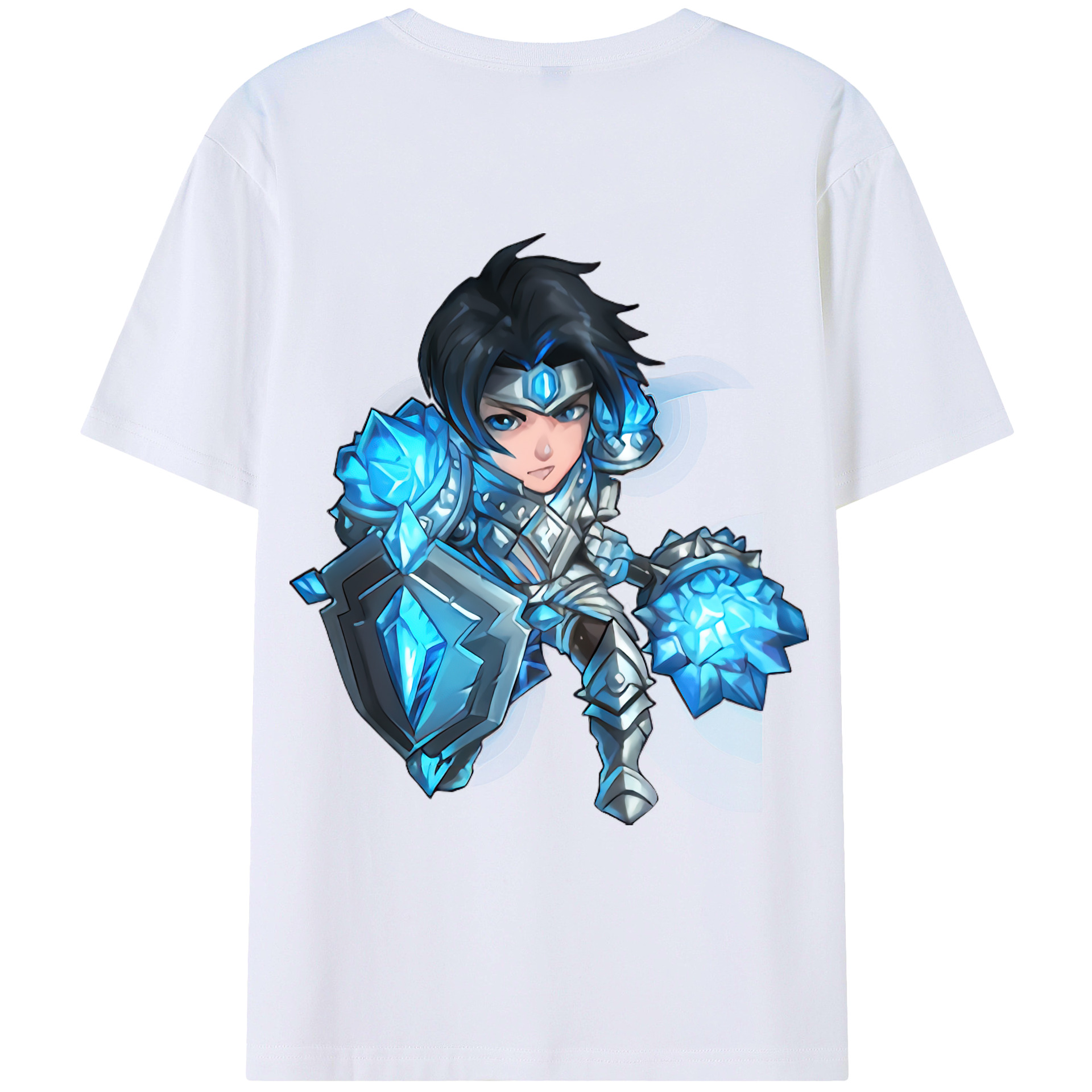 （画像用） リーグ・オブ・レジェンド League of Legends LOL 綿100％ メンズ半袖Tシャツ（バックプリント） 通気性