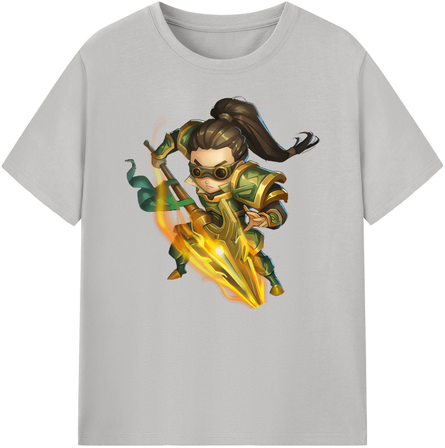 リーグ・オブ・レジェンド League of Legends LOL 綿100％ メンズ半袖Tシャツ｜肌触りやわらか＆通気性