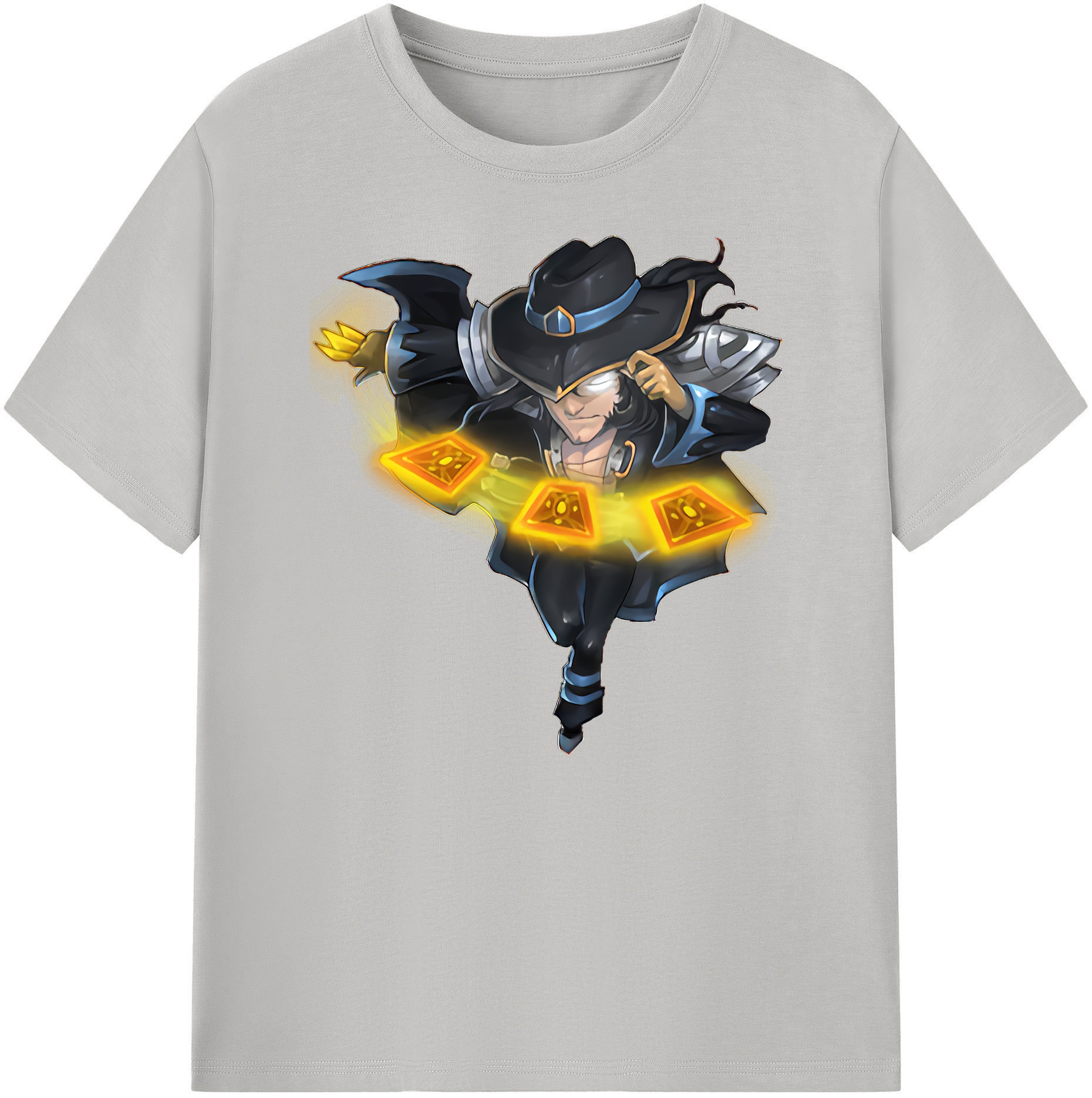 リーグ・オブ・レジェンド League of Legends LOL 綿100％ メンズ半袖Tシャツ｜肌触りやわらか＆通気性