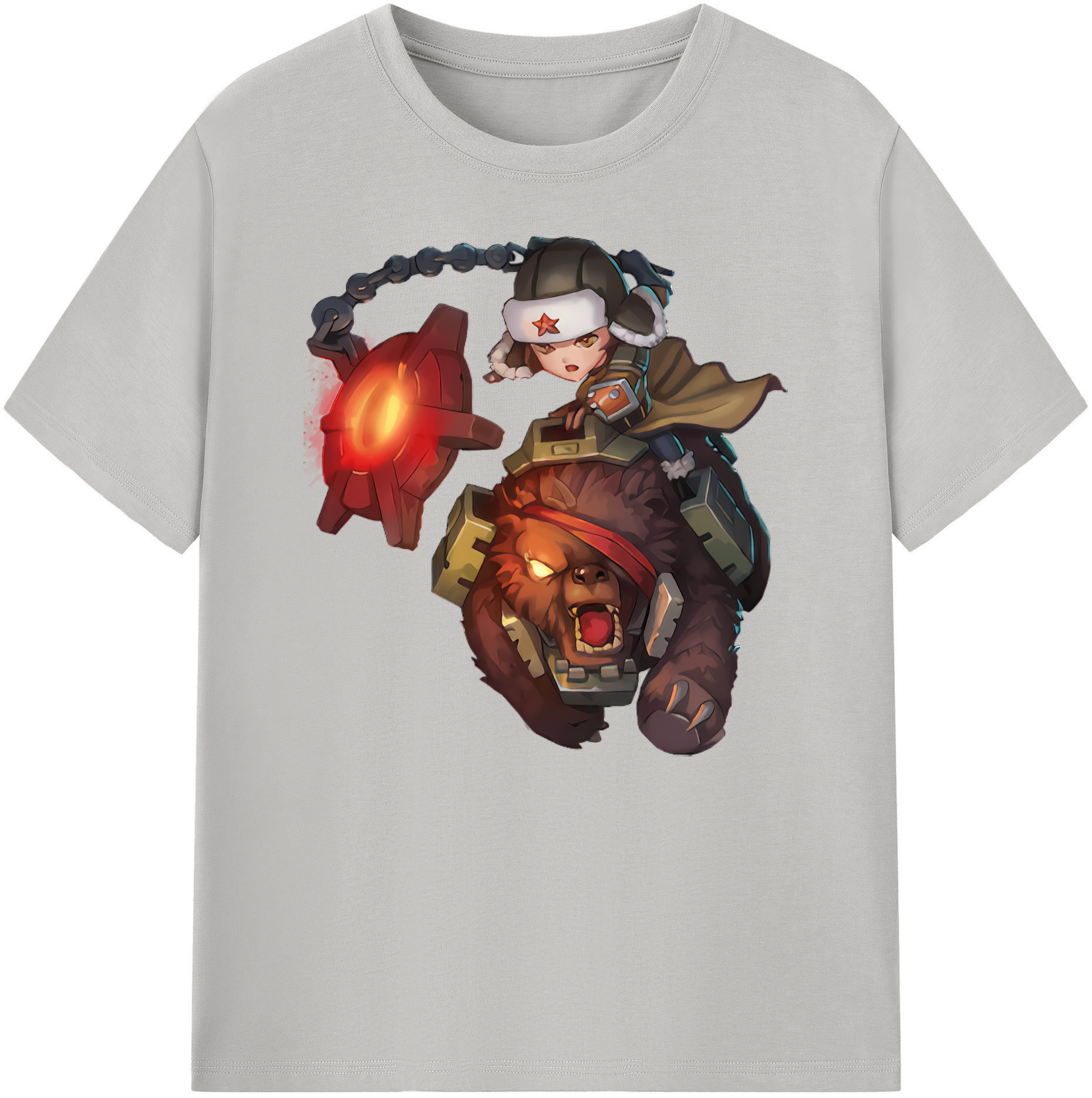 リーグ・オブ・レジェンド League of Legends LOL 綿100％ メンズ半袖Tシャツ｜肌触りやわらか＆通気性