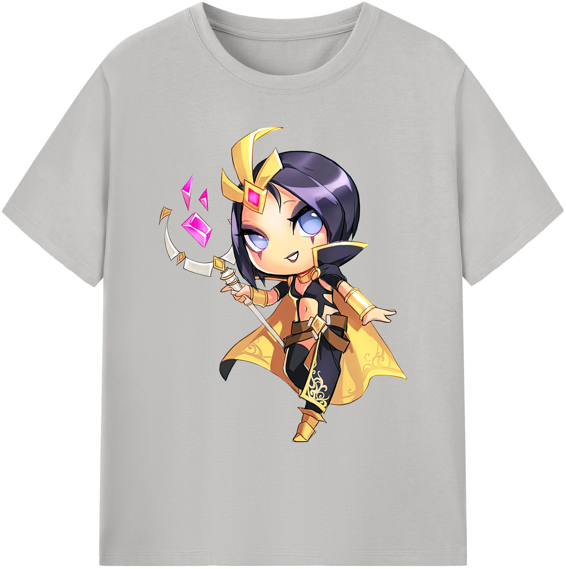 リーグ・オブ・レジェンド League of Legends LOL 綿100％ メンズ半袖Tシャツ｜肌触りやわらか＆通気性