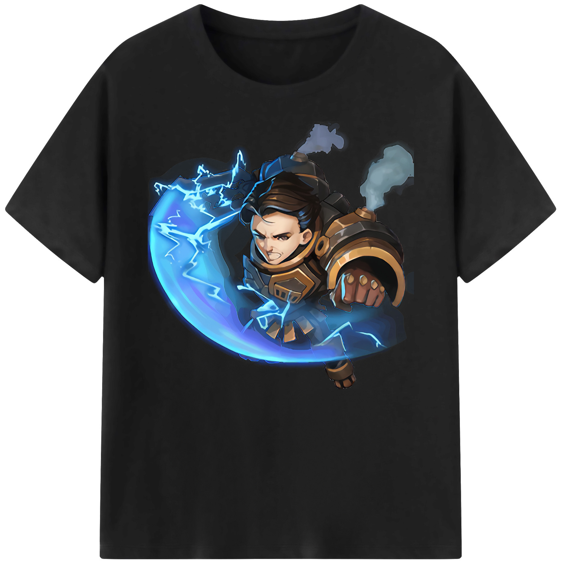 リーグ・オブ・レジェンド League of Legends LOL 綿100％ メンズ半袖Tシャツ｜肌触りやわらか＆通気性