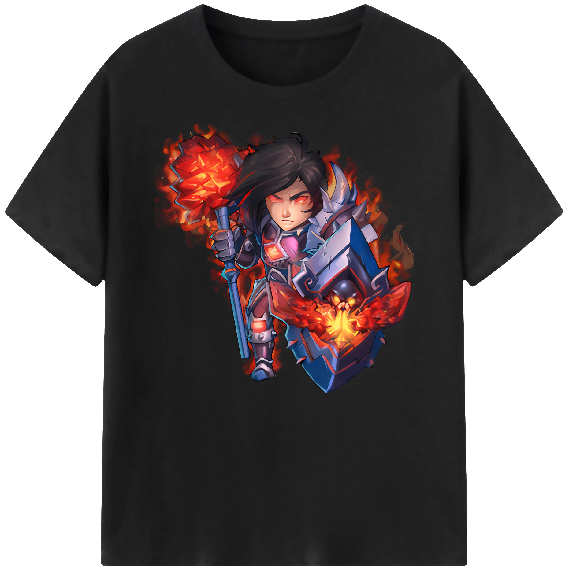 （画像用） リーグ・オブ・レジェンド League of Legends LOL 綿100％ メンズ半袖Tシャツ｜肌触りやわらか＆通気性