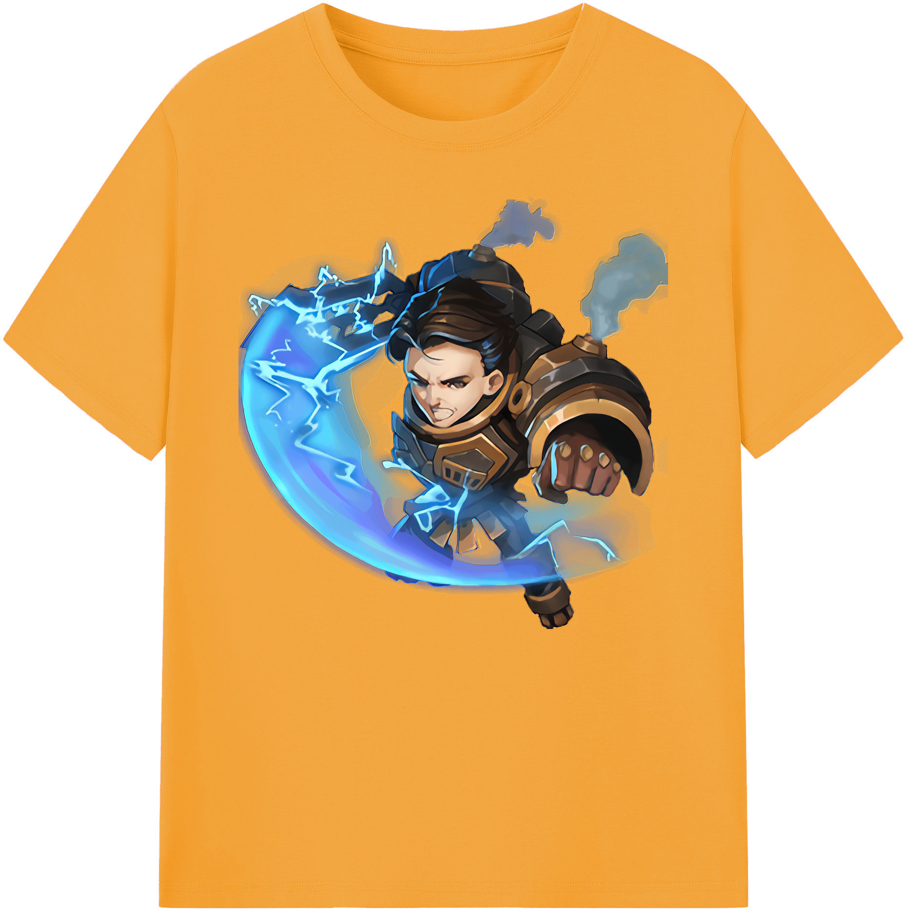リーグ・オブ・レジェンド League of Legends LOL 綿100％ メンズ半袖Tシャツ｜肌触りやわらか＆通気性