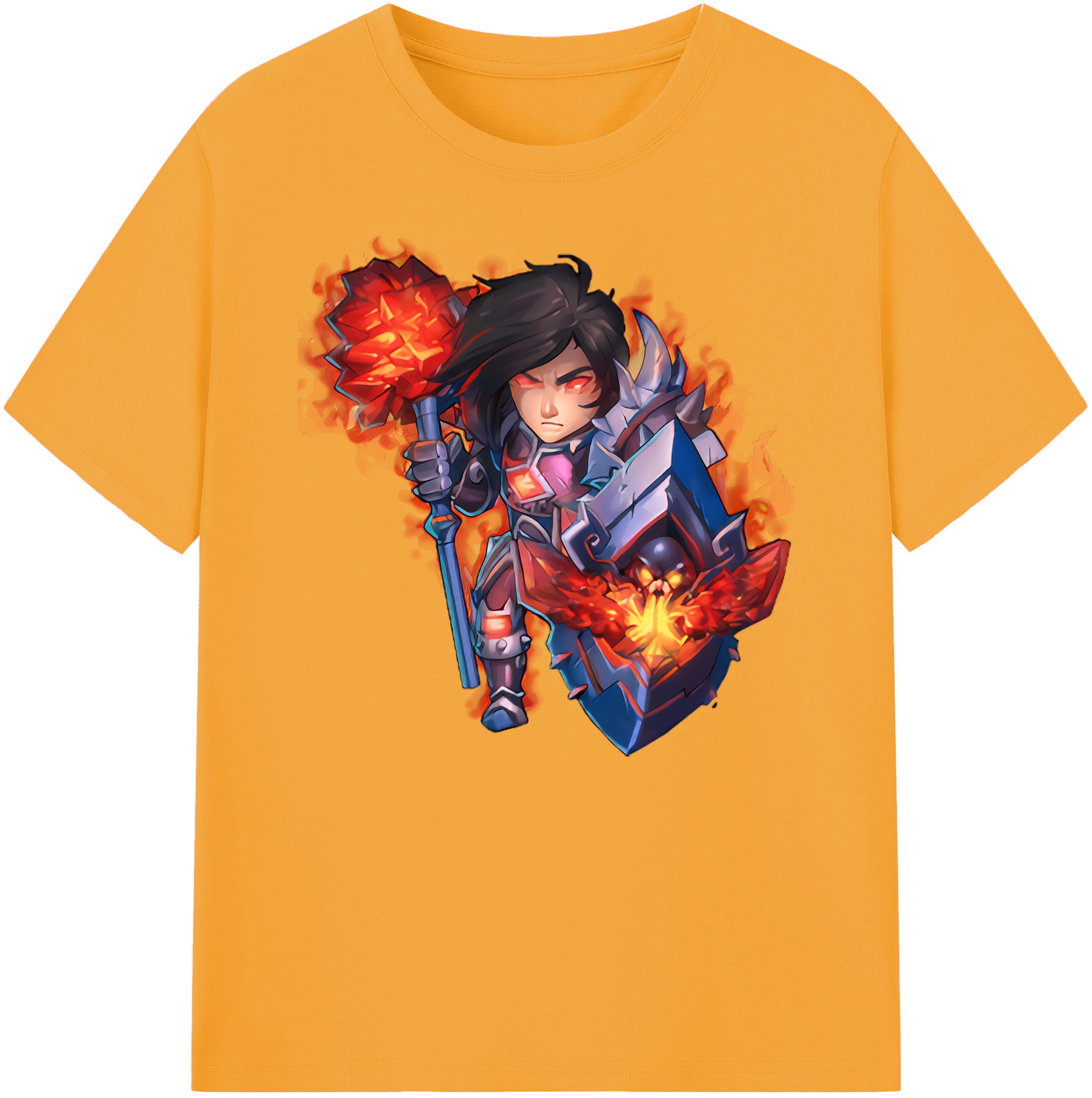 （画像用） リーグ・オブ・レジェンド League of Legends LOL 綿100％ メンズ半袖Tシャツ｜肌触りやわらか＆通気性