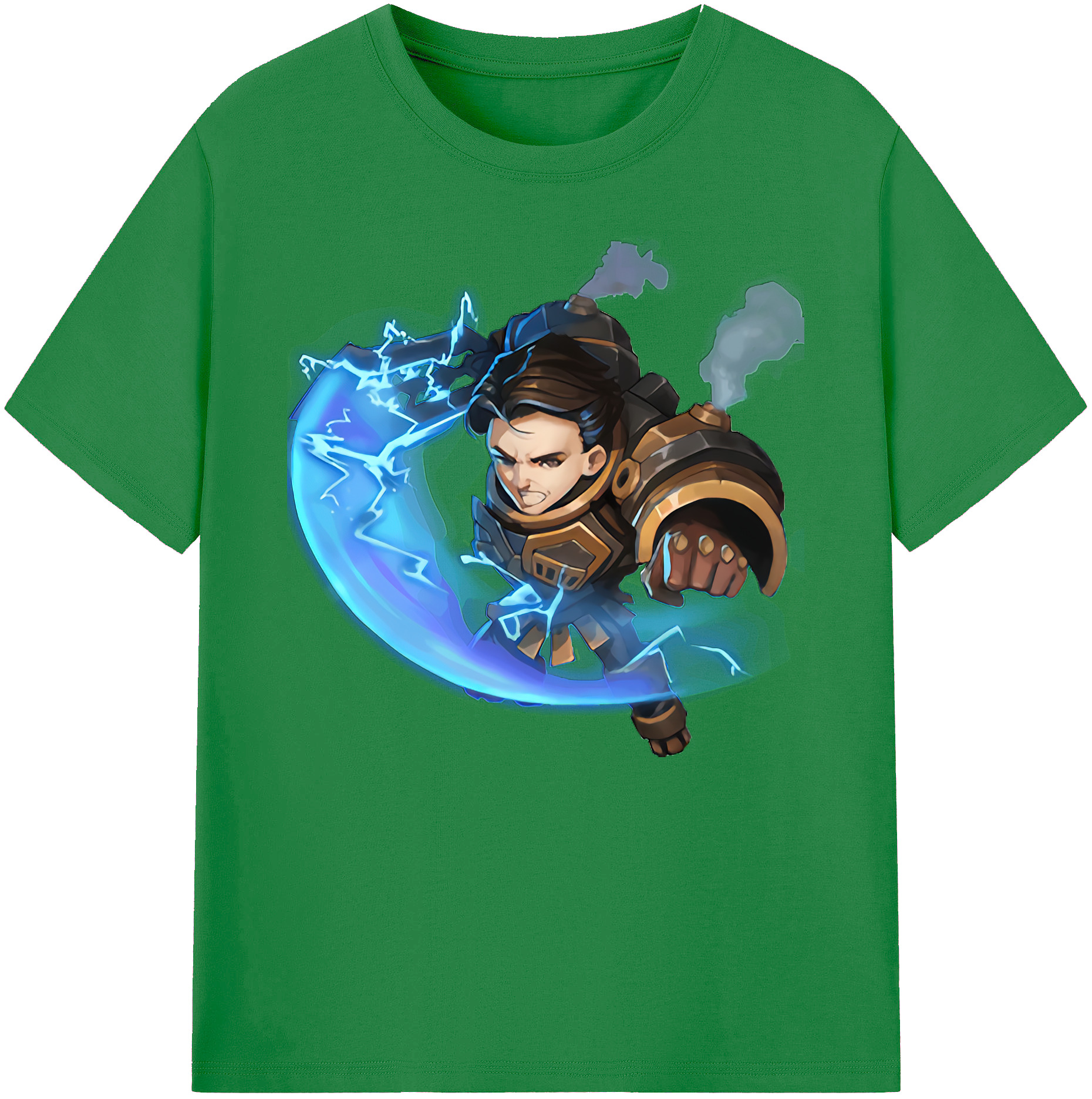 リーグ・オブ・レジェンド League of Legends LOL 綿100％ メンズ半袖Tシャツ｜肌触りやわらか＆通気性