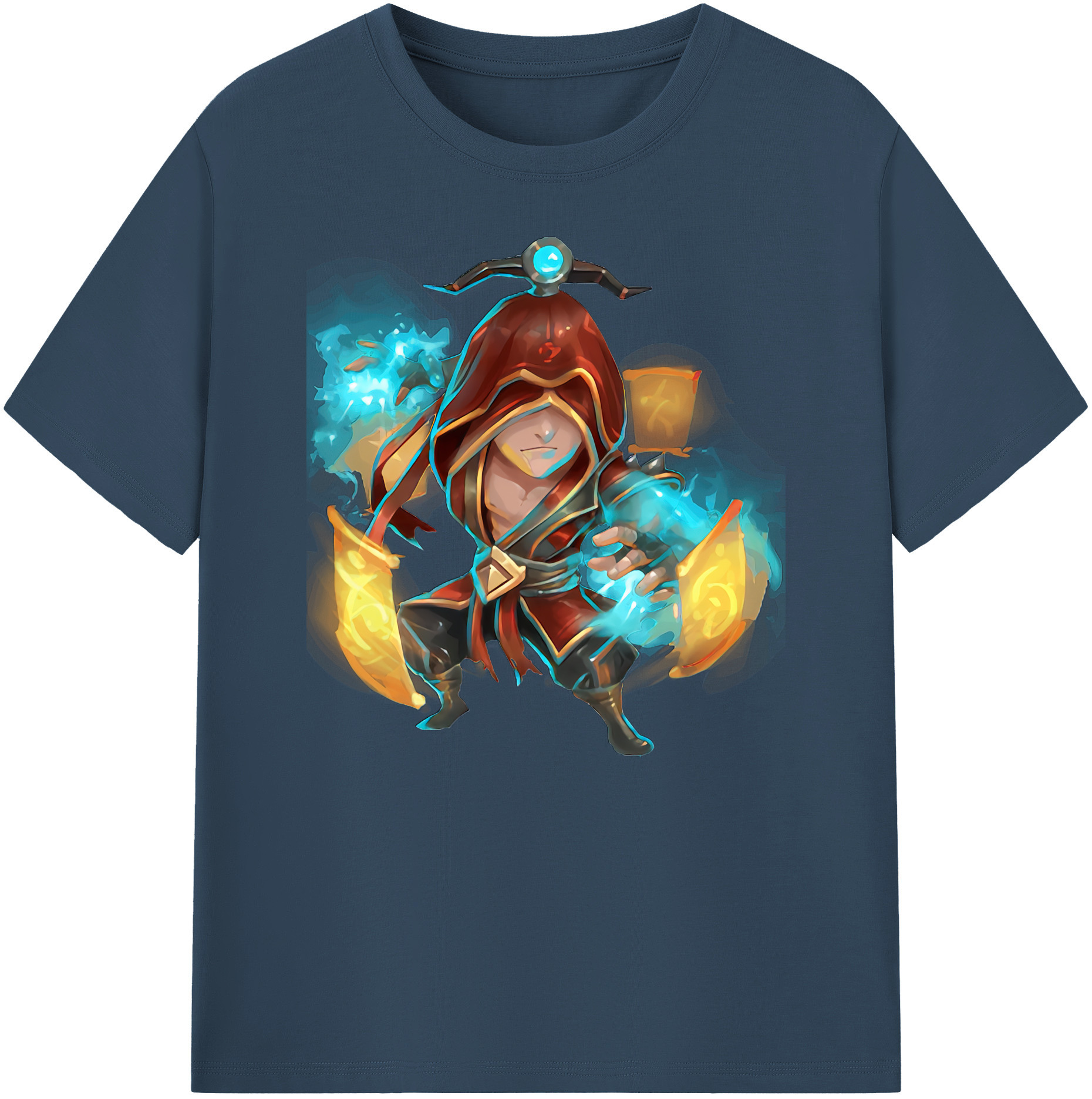 リーグ・オブ・レジェンド League of Legends LOL 綿100％ メンズ半袖Tシャツ｜肌触りやわらか＆通気性