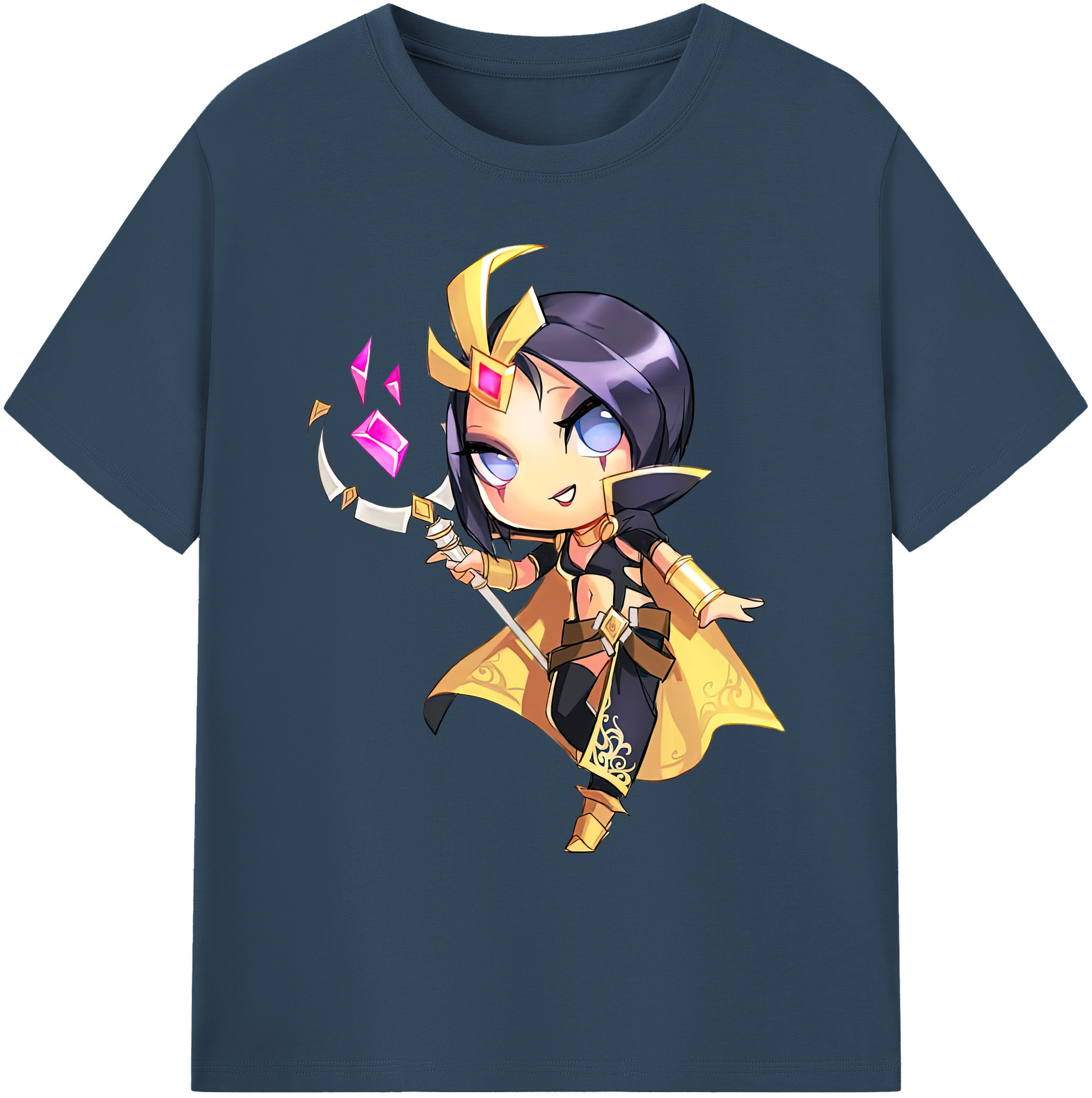 リーグ・オブ・レジェンド League of Legends LOL 綿100％ メンズ半袖Tシャツ｜肌触りやわらか＆通気性
