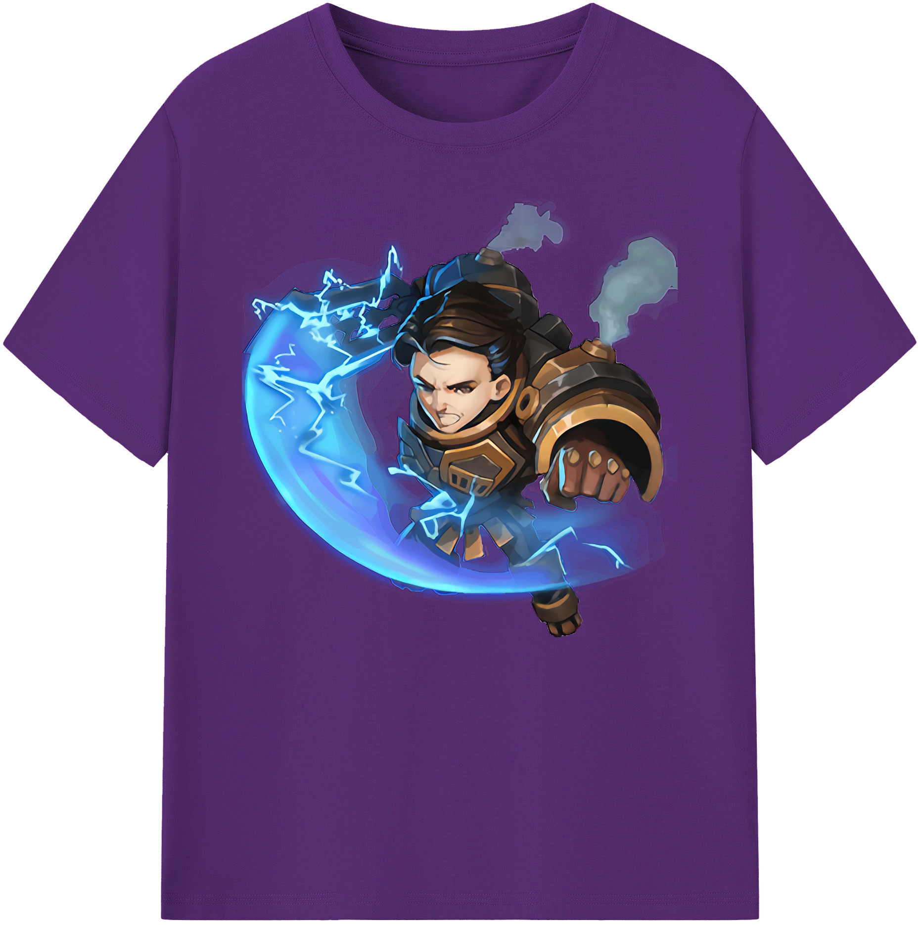 リーグ・オブ・レジェンド League of Legends LOL 綿100％ メンズ半袖Tシャツ｜肌触りやわらか＆通気性