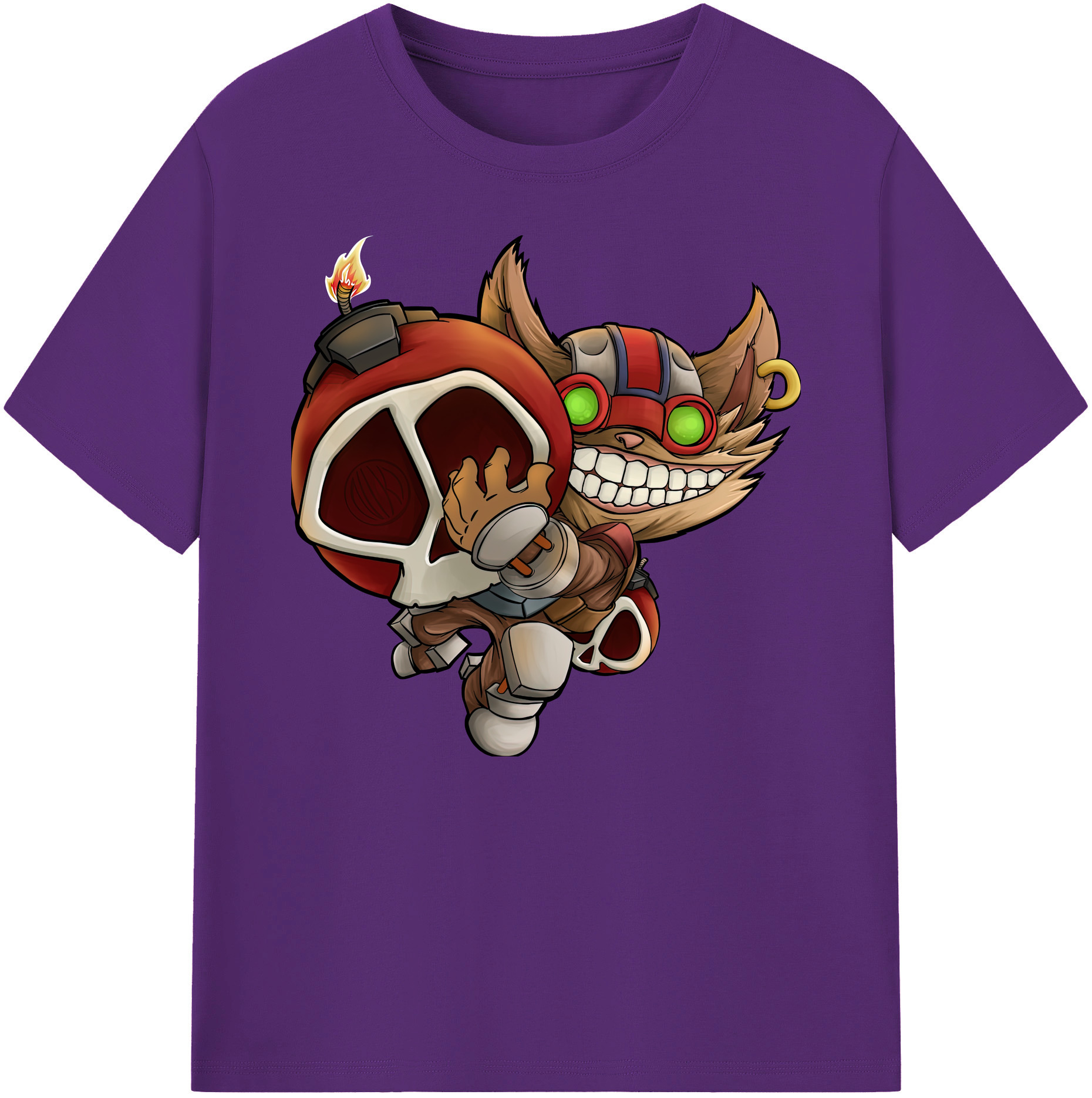 リーグ・オブ・レジェンド League of Legends LOL 綿100％ メンズ半袖Tシャツ｜肌触りやわらか＆通気性