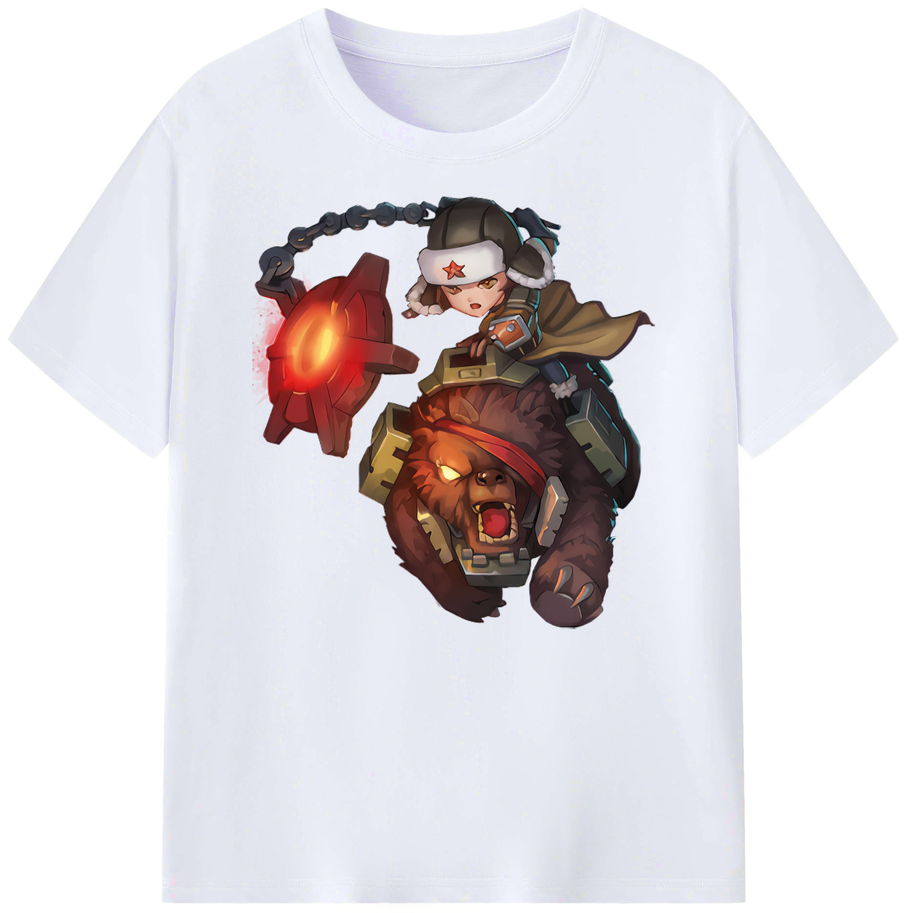 リーグ・オブ・レジェンド League of Legends LOL 綿100％ メンズ半袖Tシャツ｜肌触りやわらか＆通気性