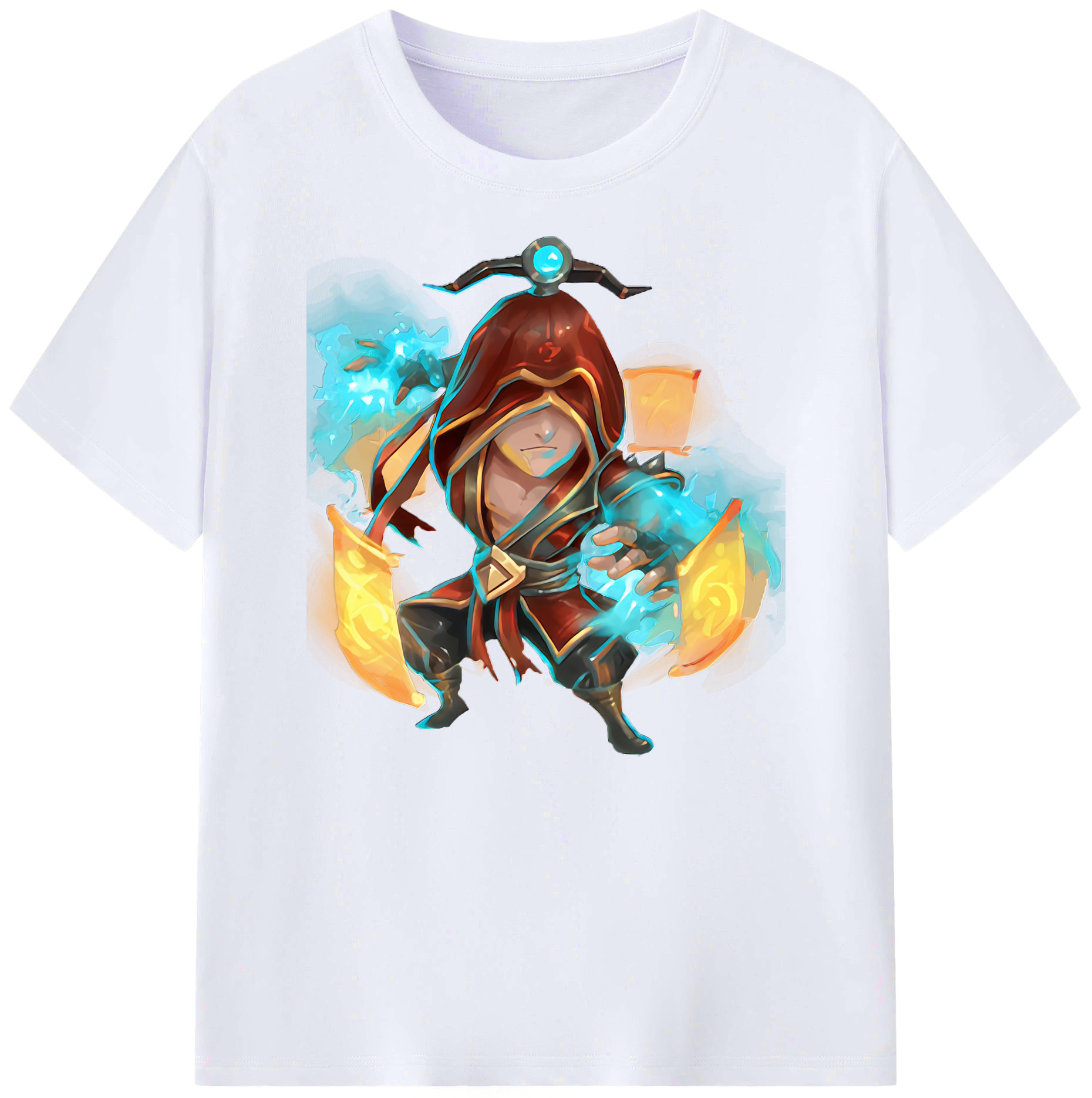 リーグ・オブ・レジェンド League of Legends LOL 綿100％ メンズ半袖Tシャツ｜肌触りやわらか＆通気性