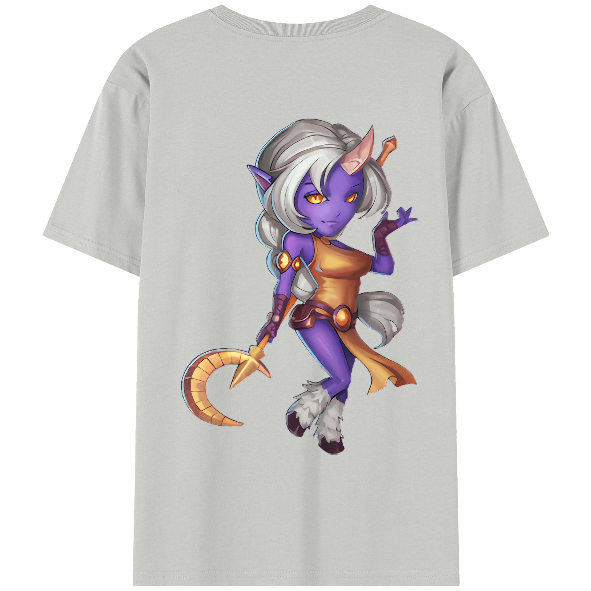 リーグ・オブ・レジェンド League of Legends LOL レディース半袖Tシャツ(バックプリント)