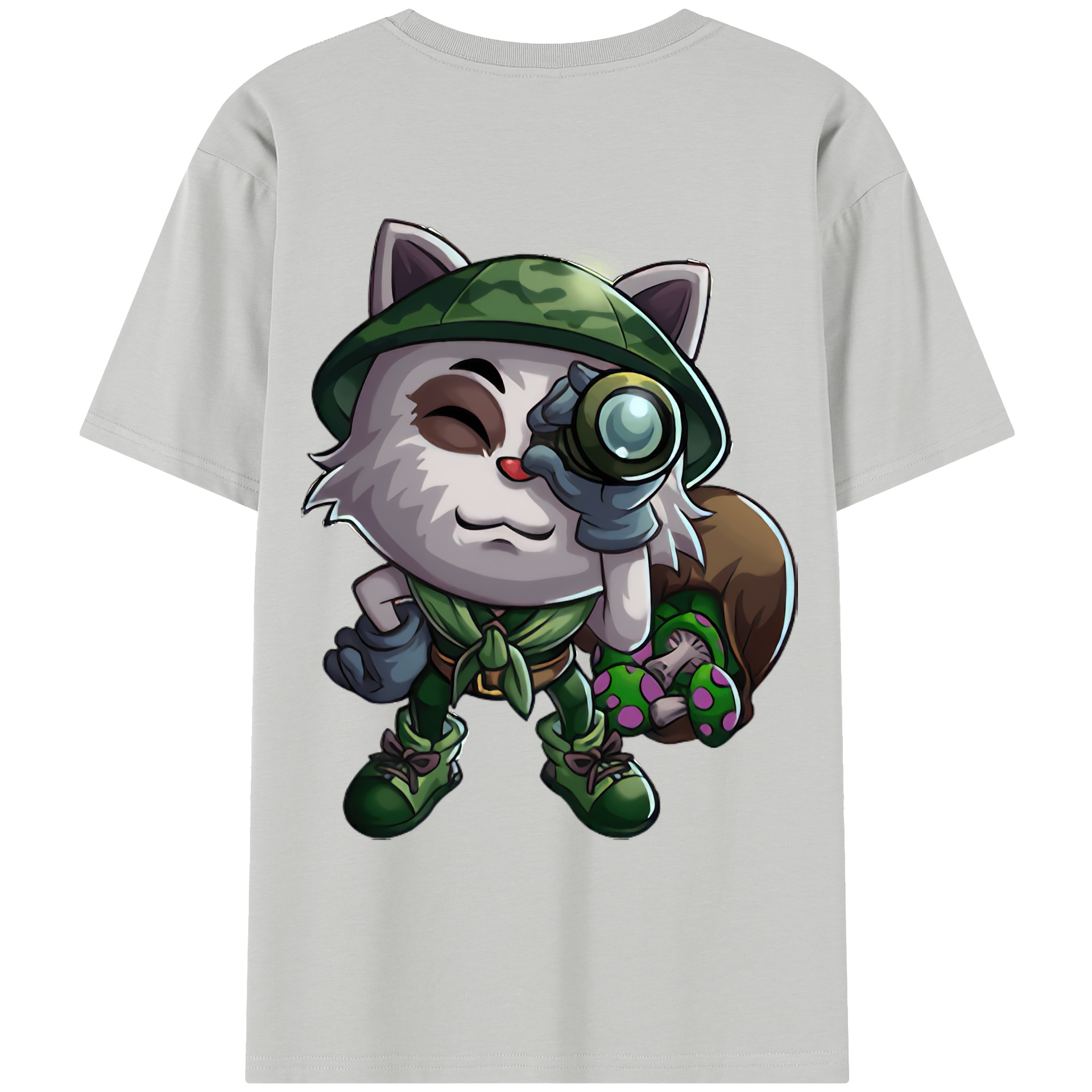 リーグ・オブ・レジェンド League of Legends LOL レディース半袖Tシャツ(バックプリント)