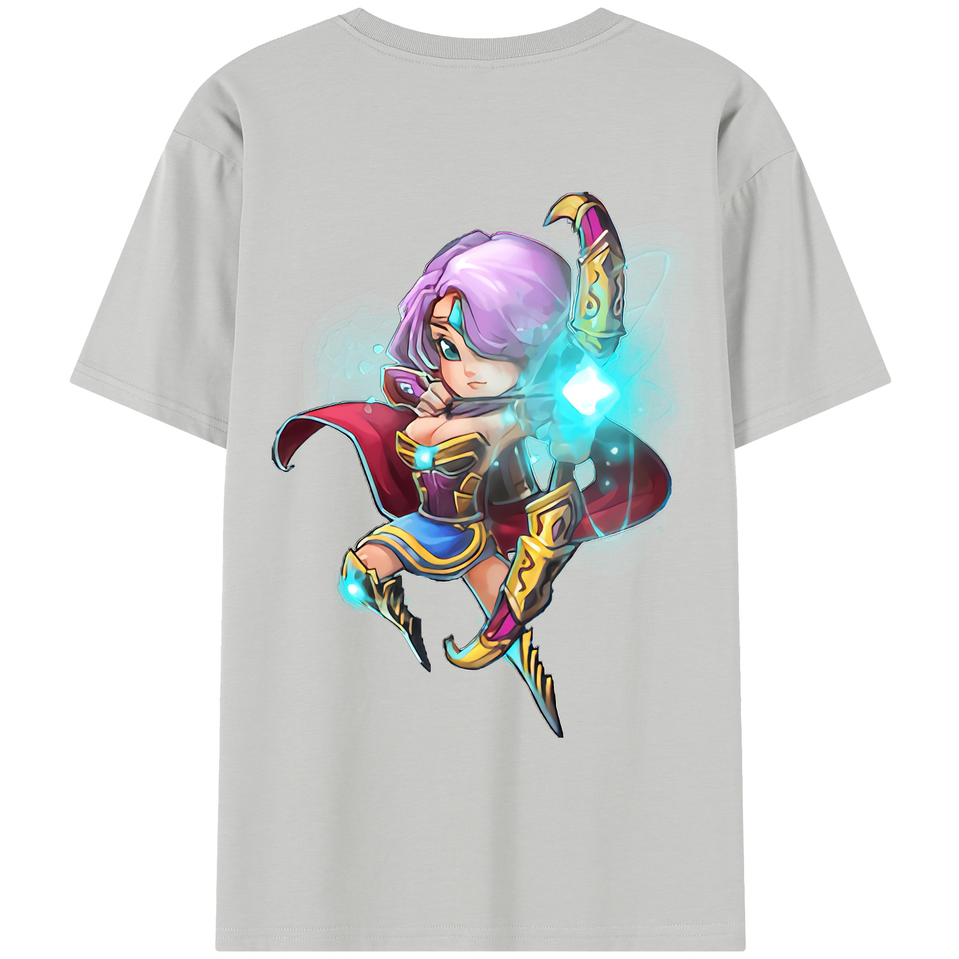 リーグ・オブ・レジェンド League of Legends LOL レディース半袖Tシャツ(バックプリント)