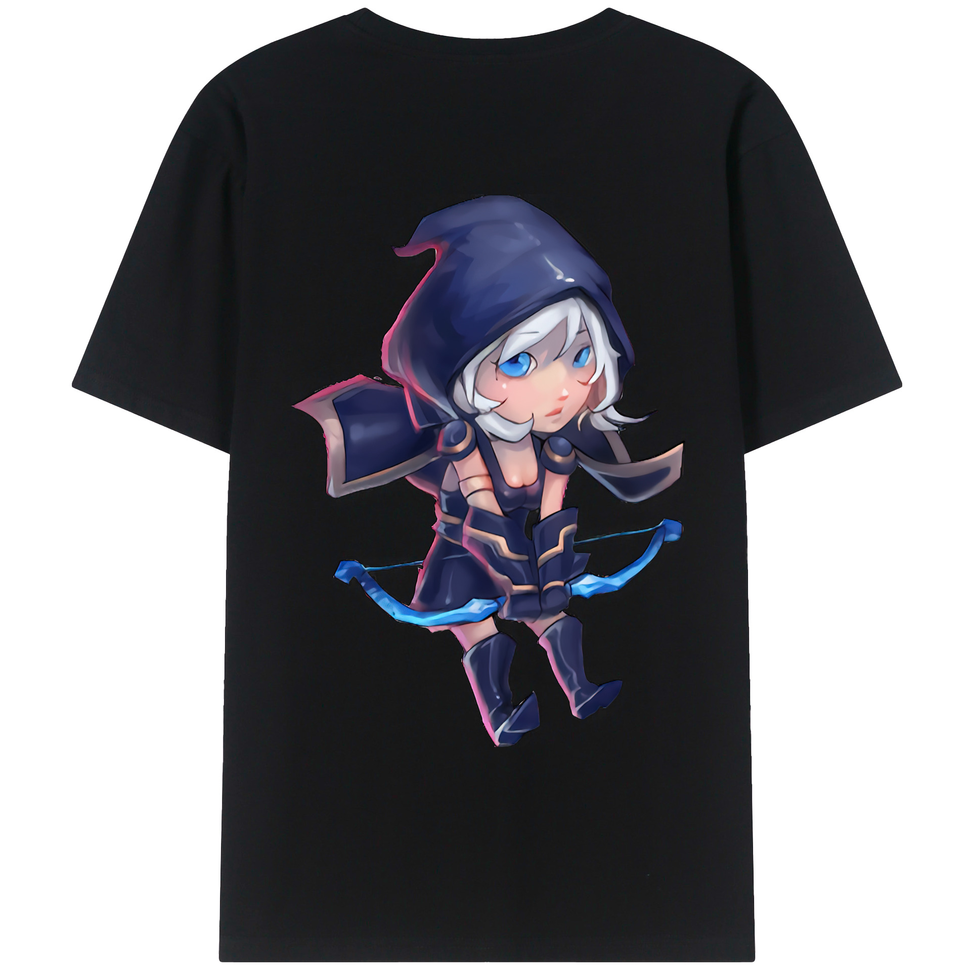 （画像用） リーグ・オブ・レジェンド League of Legends LOL レディース半袖Tシャツ(バックプリント)