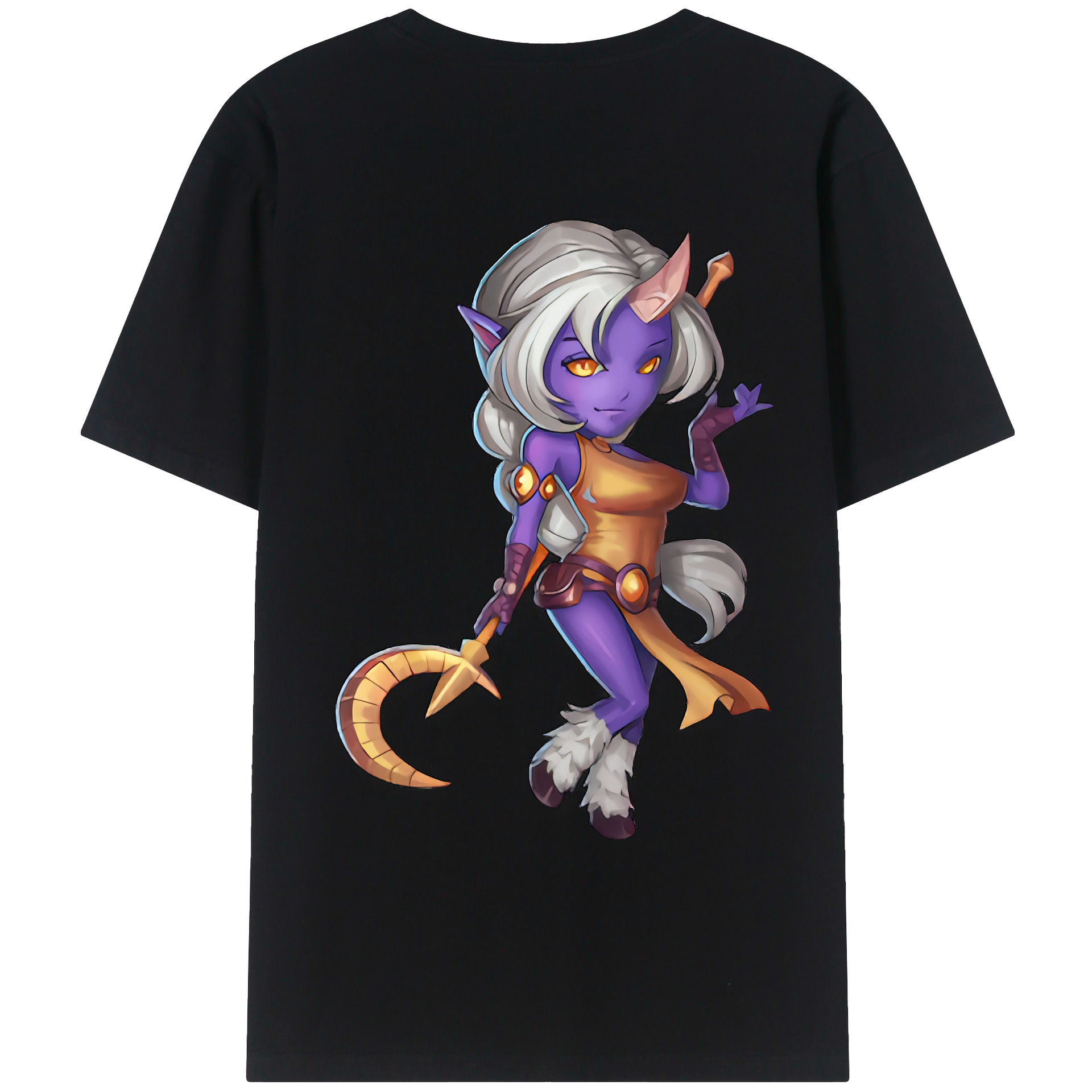 リーグ・オブ・レジェンド League of Legends LOL レディース半袖Tシャツ(バックプリント)