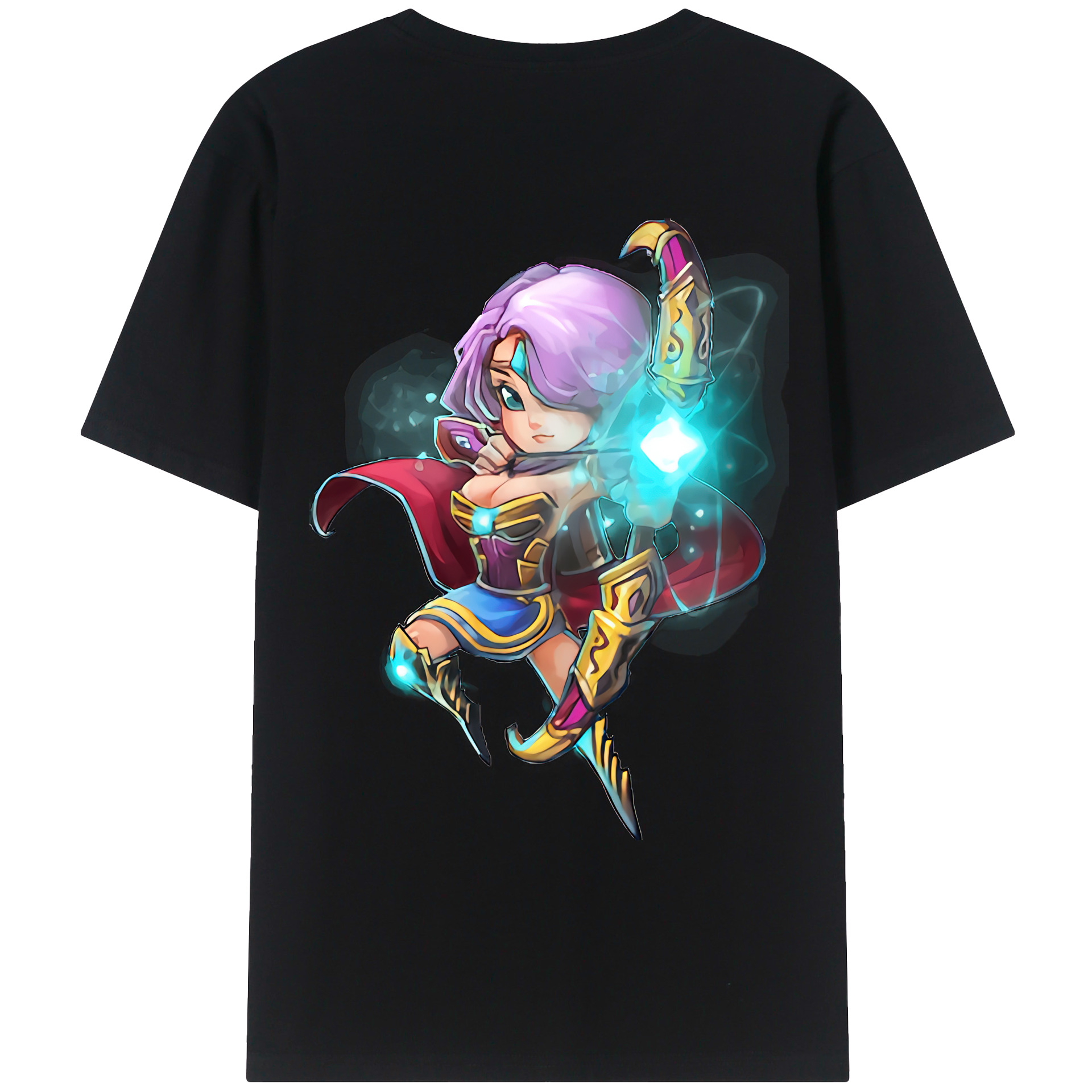 リーグ・オブ・レジェンド League of Legends LOL レディース半袖Tシャツ(バックプリント)