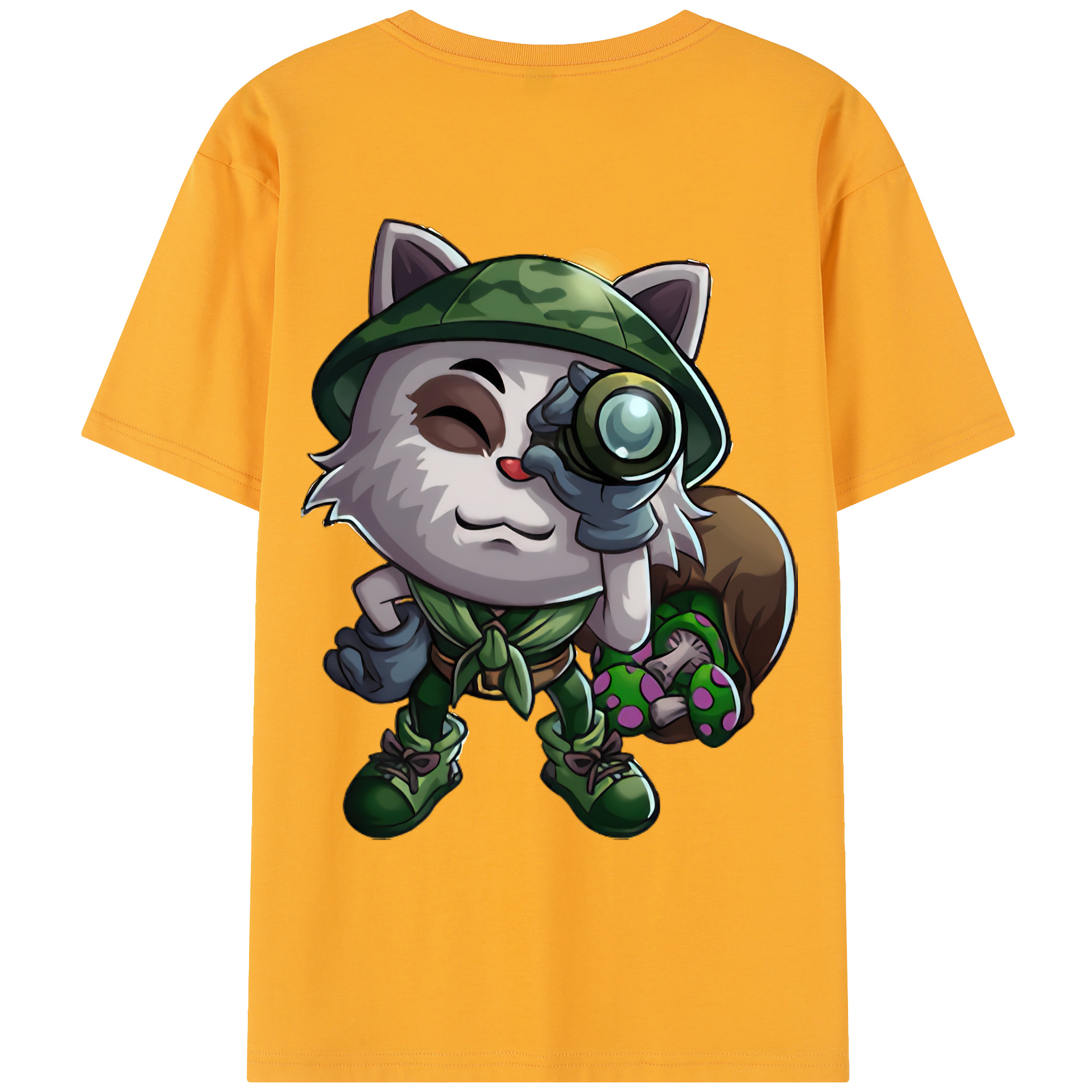リーグ・オブ・レジェンド League of Legends LOL レディース半袖Tシャツ(バックプリント)