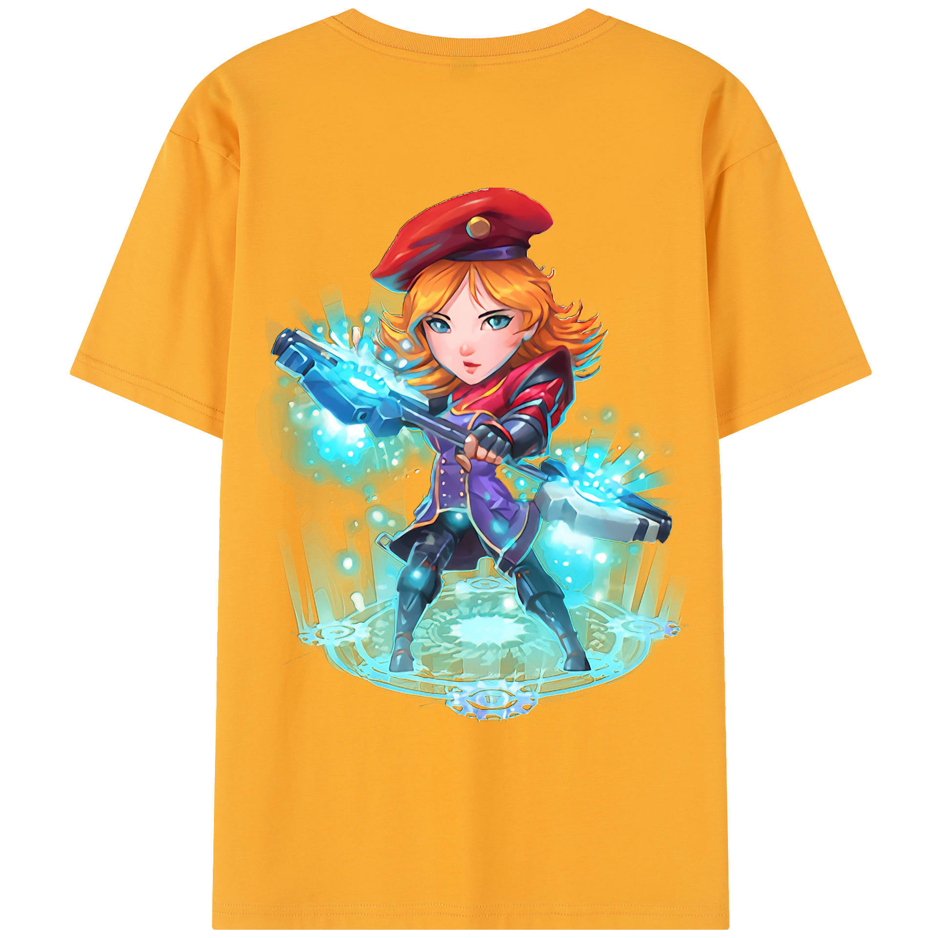 リーグ・オブ・レジェンド League of Legends LOL レディース半袖Tシャツ(バックプリント)