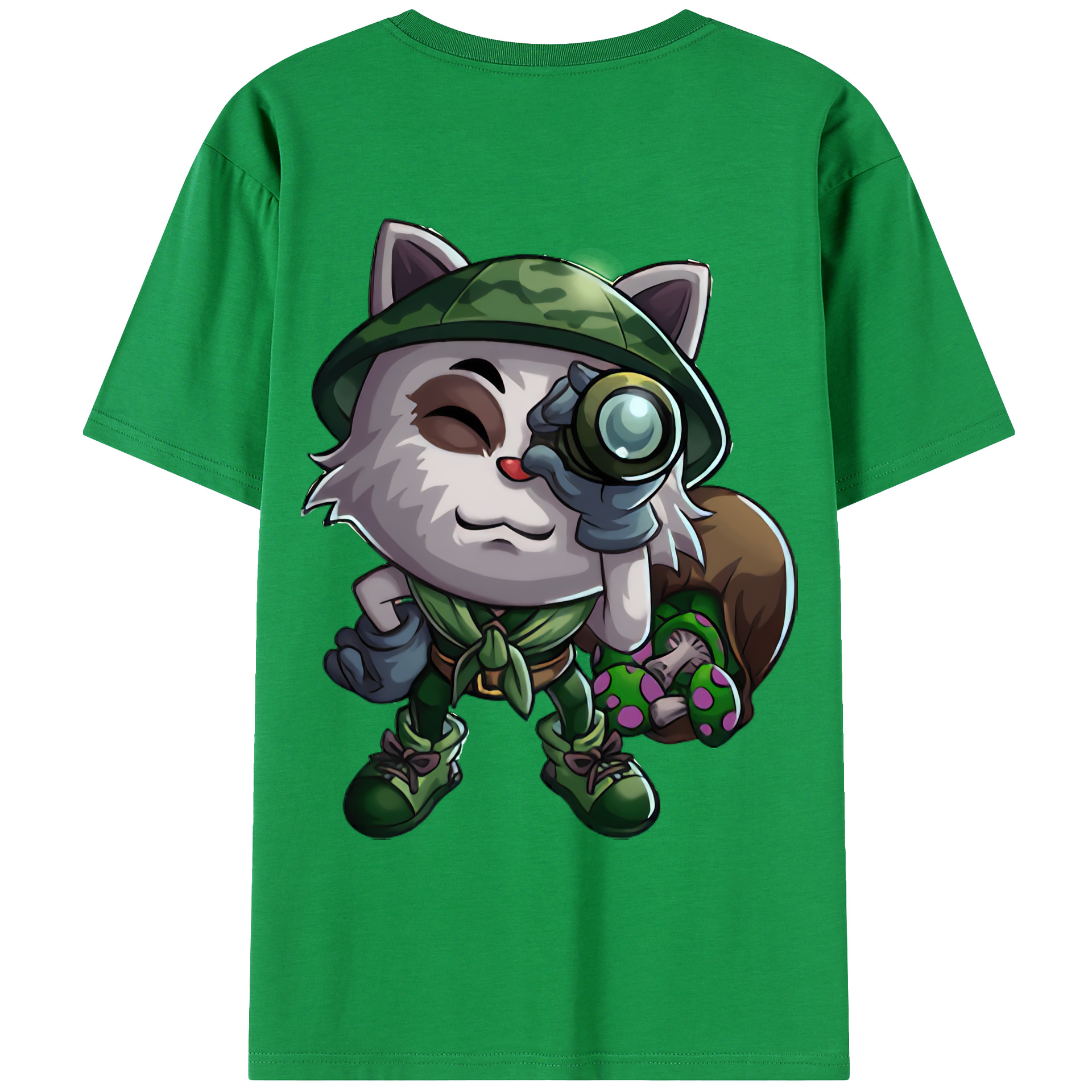 リーグ・オブ・レジェンド League of Legends LOL レディース半袖Tシャツ(バックプリント)