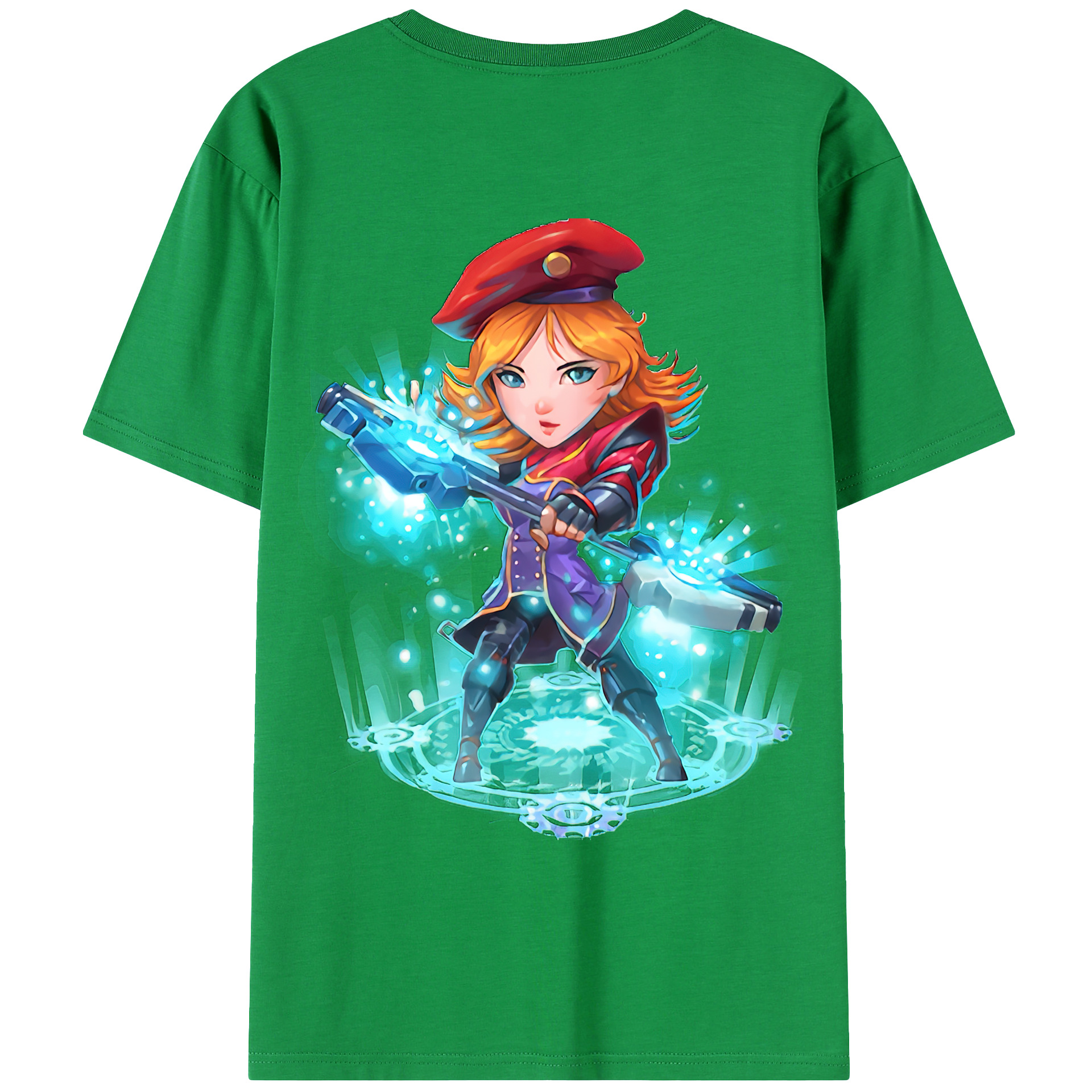 リーグ・オブ・レジェンド League of Legends LOL レディース半袖Tシャツ(バックプリント)