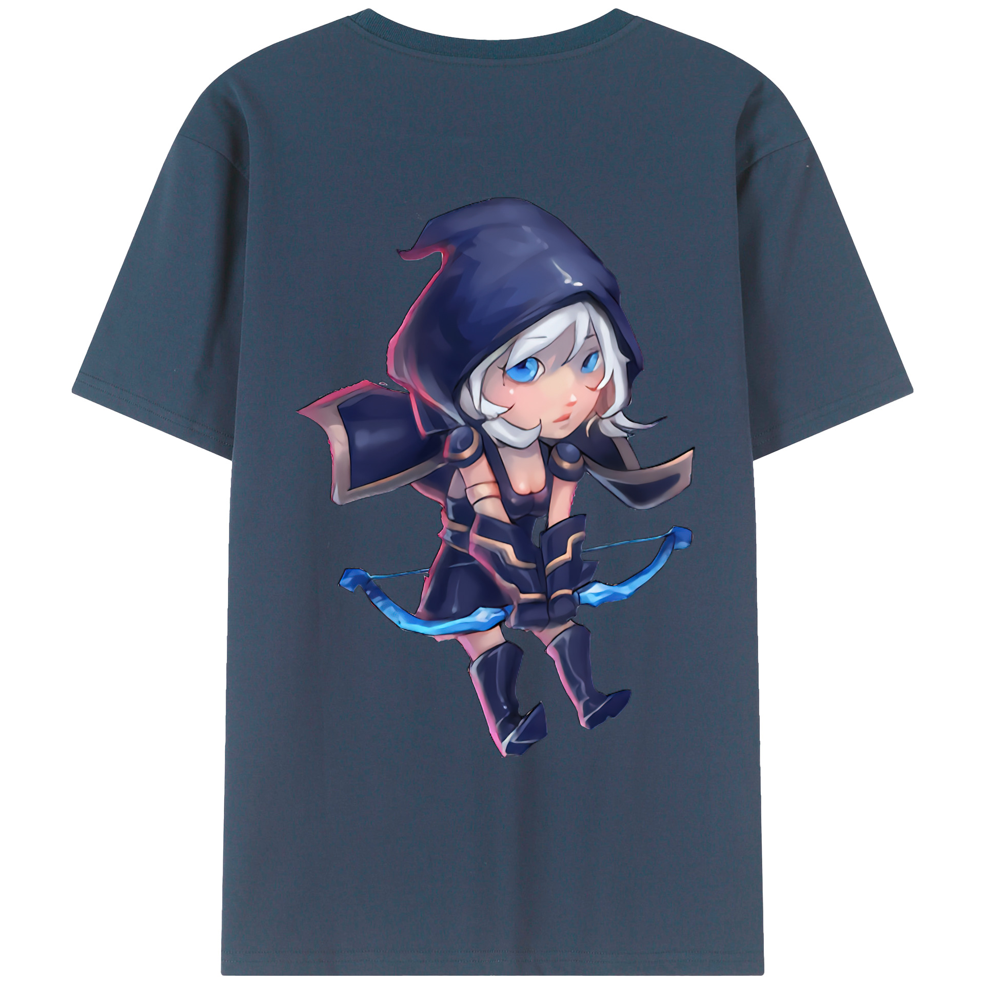（画像用） リーグ・オブ・レジェンド League of Legends LOL レディース半袖Tシャツ(バックプリント)