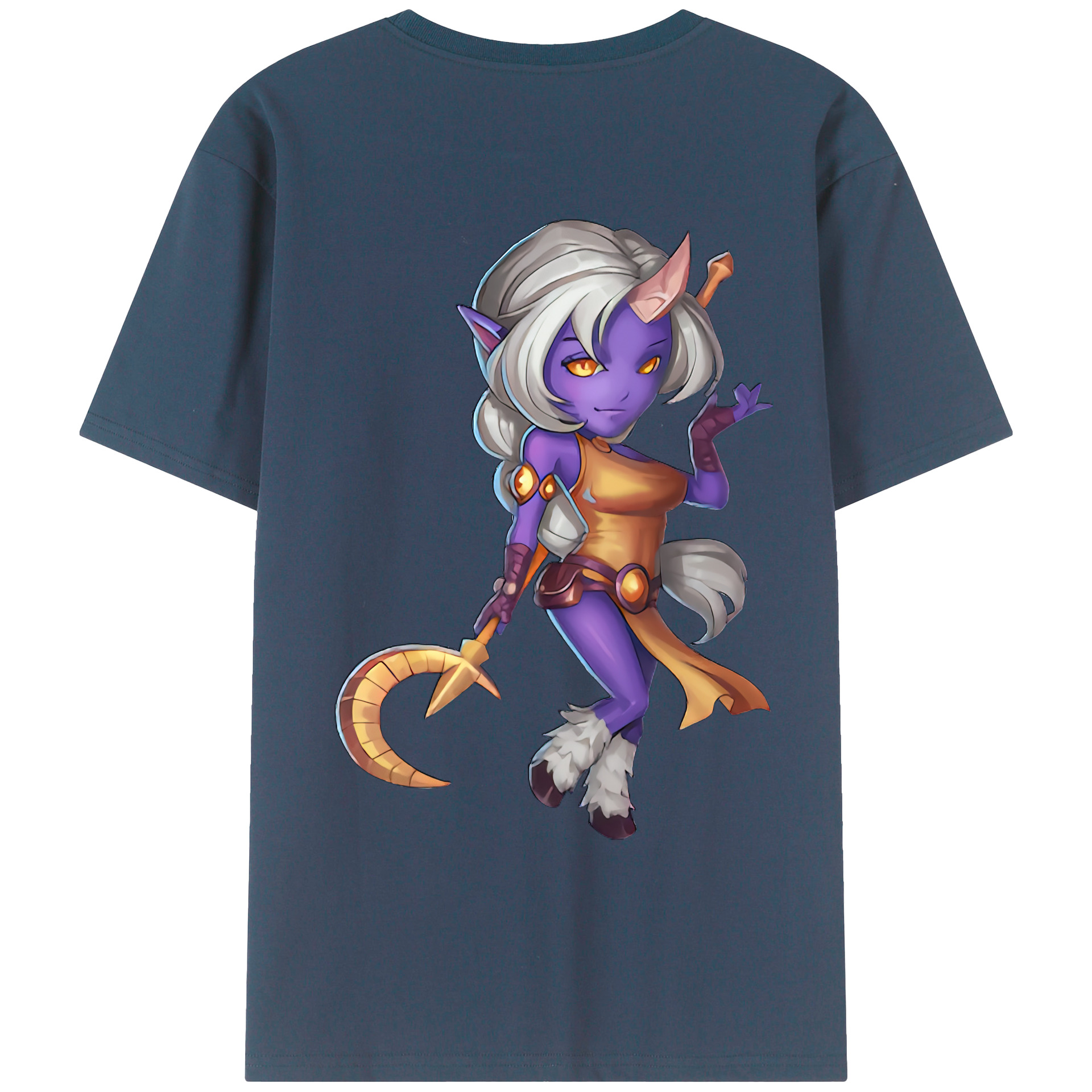リーグ・オブ・レジェンド League of Legends LOL レディース半袖Tシャツ(バックプリント)