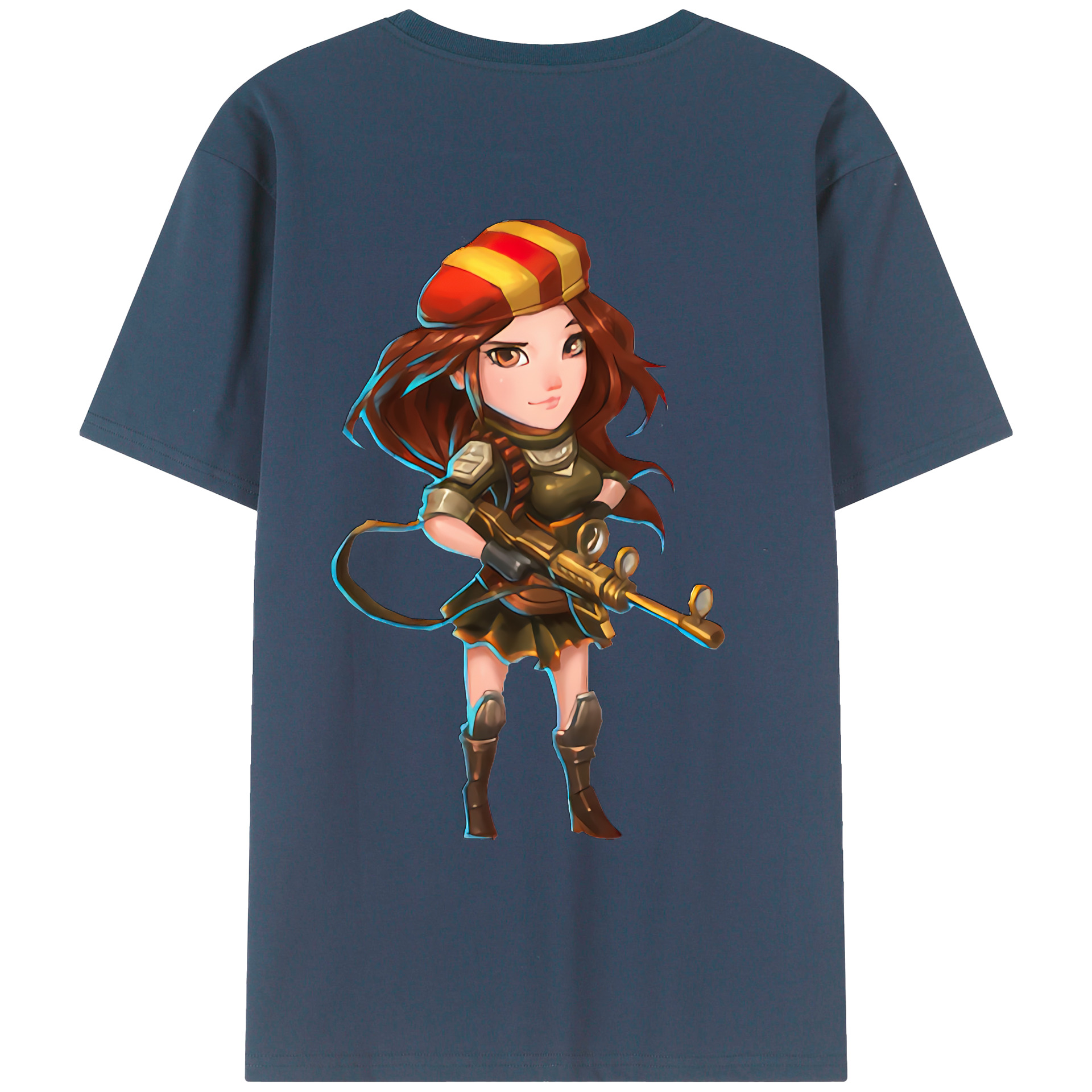 リーグ・オブ・レジェンド League of Legends LOL レディース半袖Tシャツ(バックプリント)
