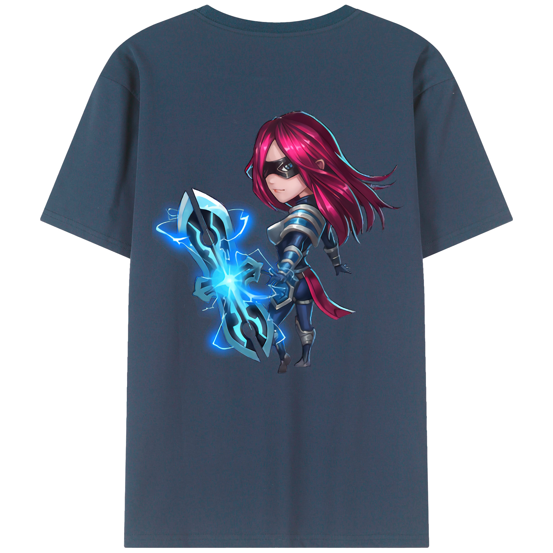リーグ・オブ・レジェンド League of Legends LOL レディース半袖Tシャツ(バックプリント)