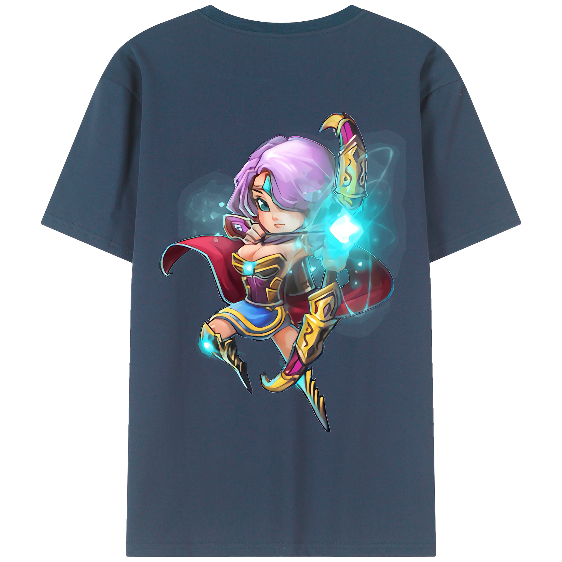 リーグ・オブ・レジェンド League of Legends LOL レディース半袖Tシャツ(バックプリント)