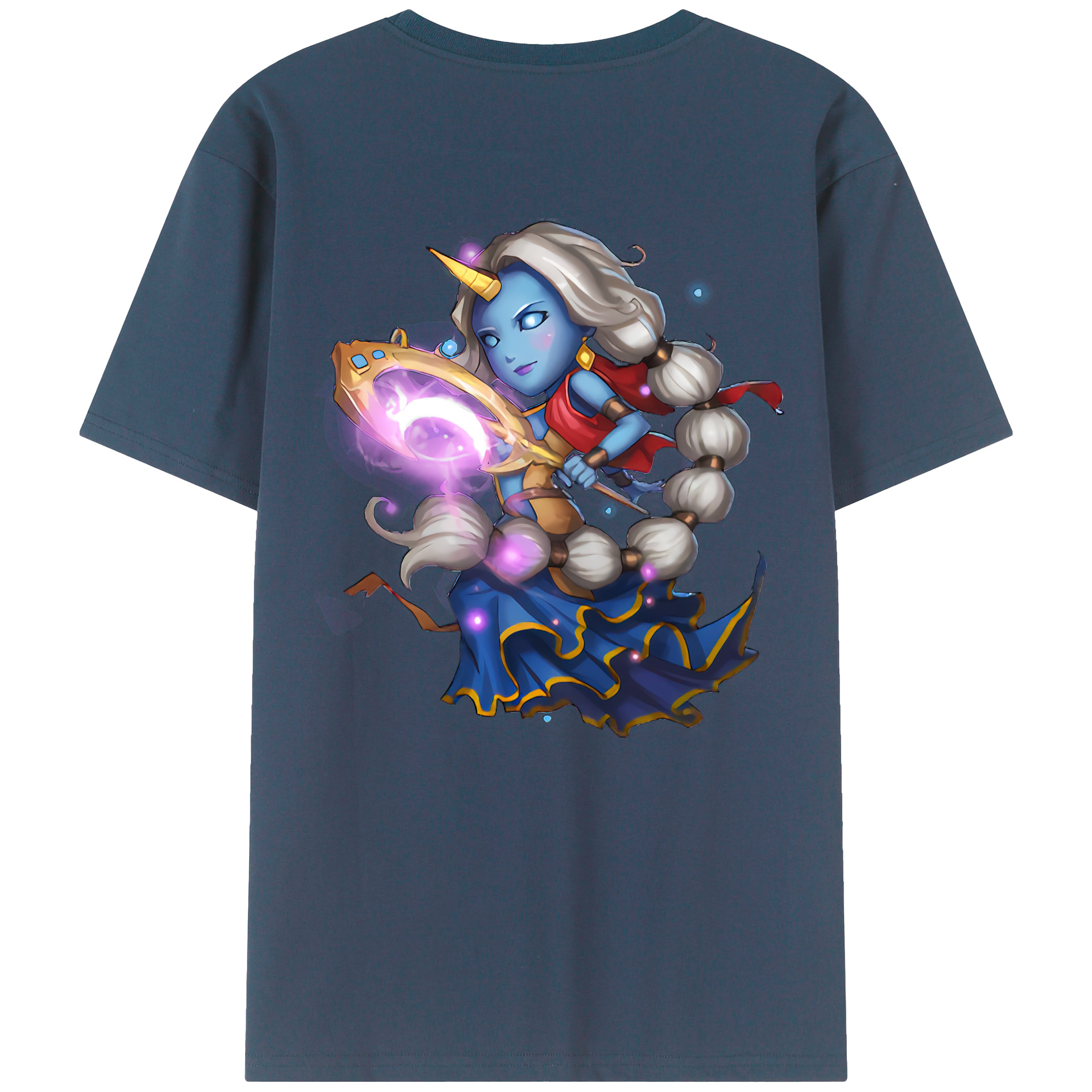 リーグ・オブ・レジェンド League of Legends LOL レディース半袖Tシャツ(バックプリント)