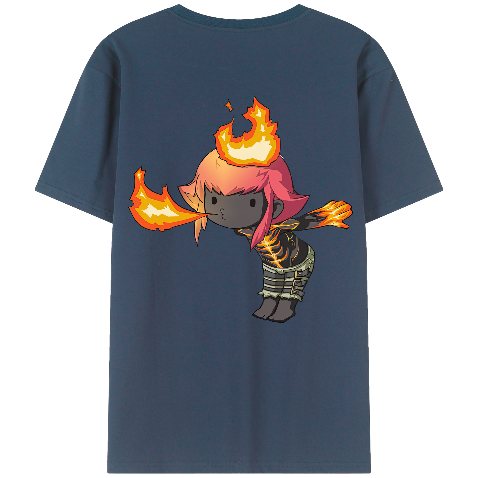 リーグ・オブ・レジェンド League of Legends LOL レディース半袖Tシャツ(バックプリント)