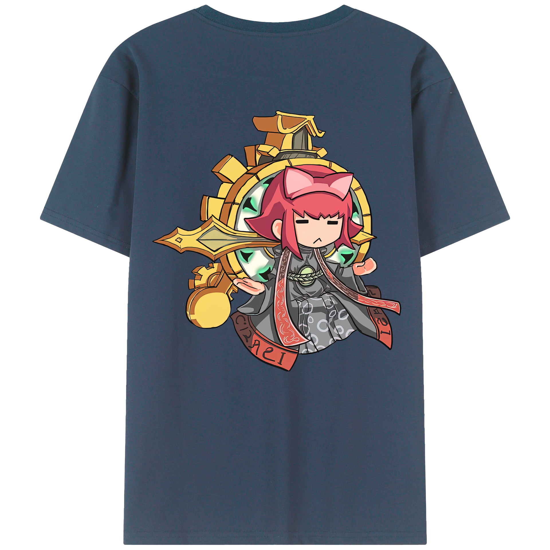 リーグ・オブ・レジェンド League of Legends LOL レディース半袖Tシャツ(バックプリント)