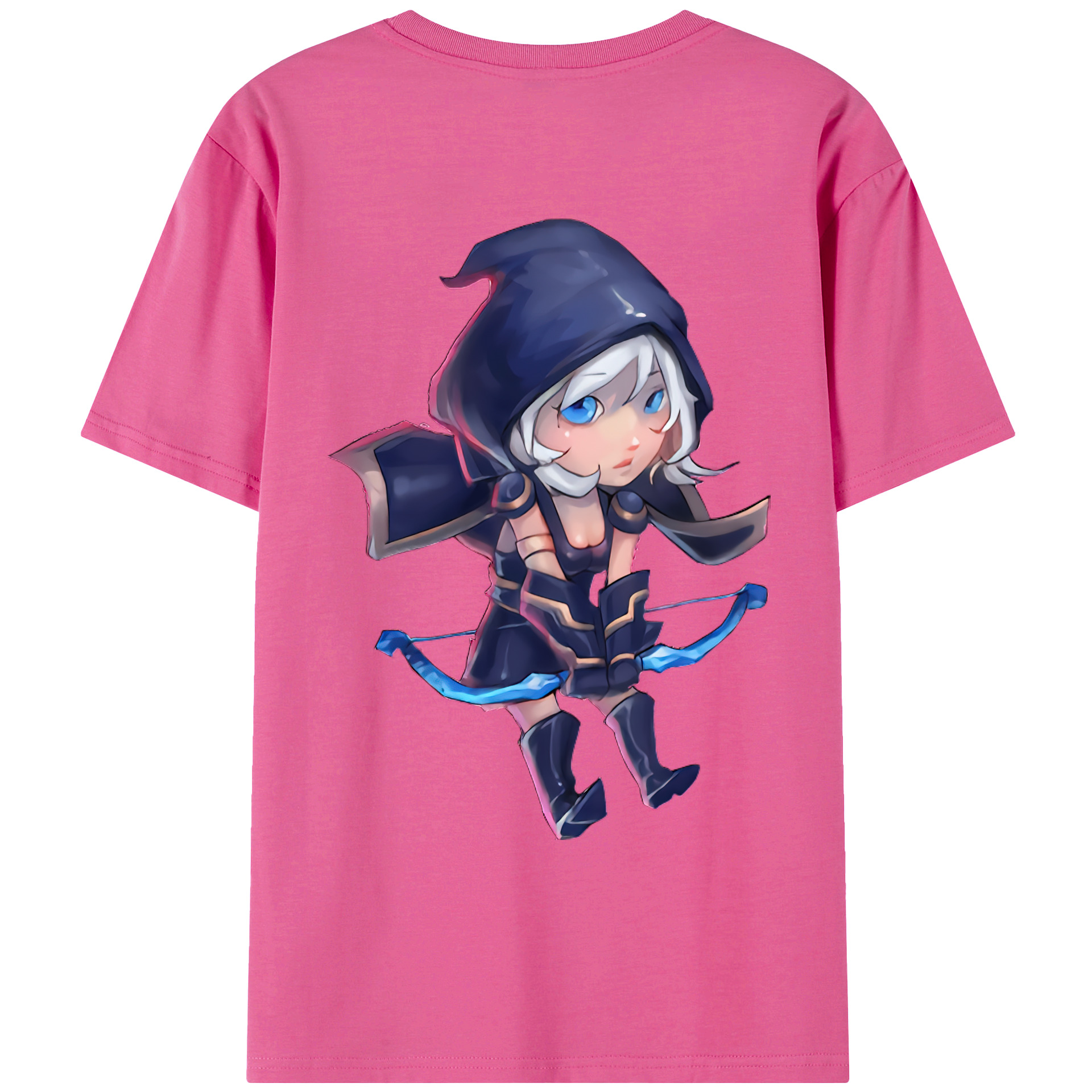 （画像用） リーグ・オブ・レジェンド League of Legends LOL レディース半袖Tシャツ(バックプリント)