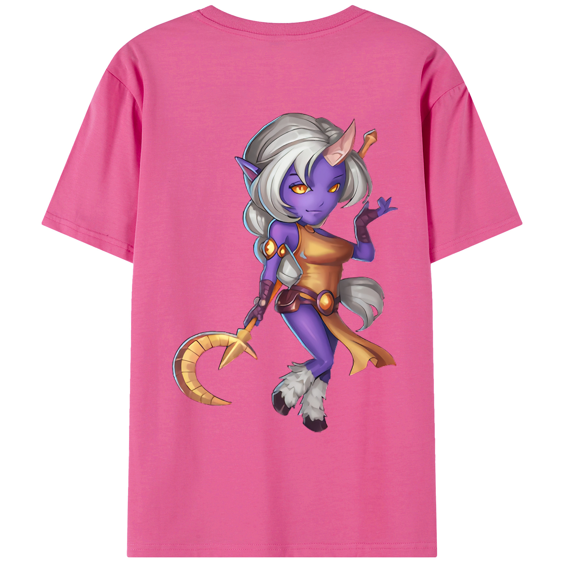 リーグ・オブ・レジェンド League of Legends LOL レディース半袖Tシャツ(バックプリント)