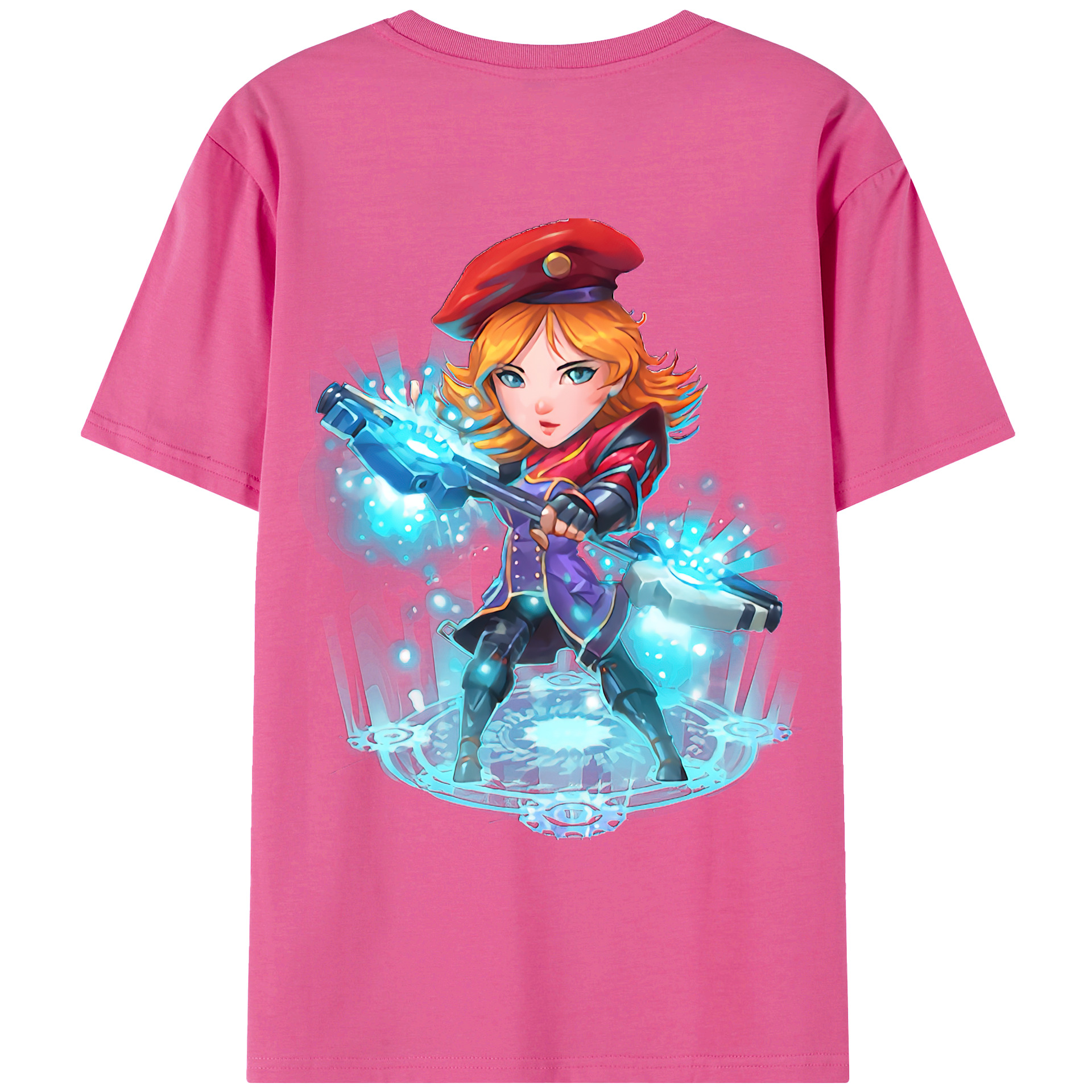 リーグ・オブ・レジェンド League of Legends LOL レディース半袖Tシャツ(バックプリント)