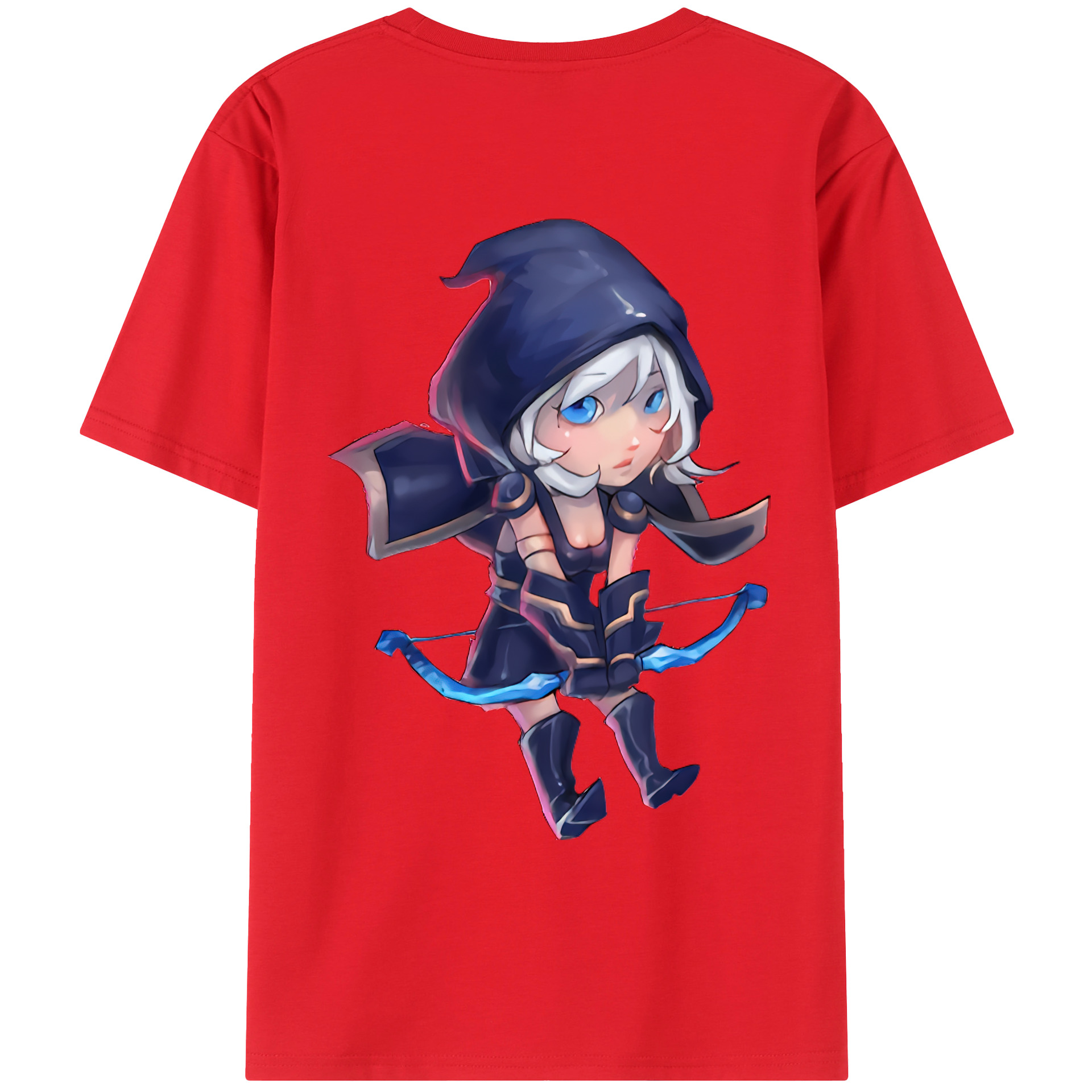 （画像用） リーグ・オブ・レジェンド League of Legends LOL レディース半袖Tシャツ(バックプリント)