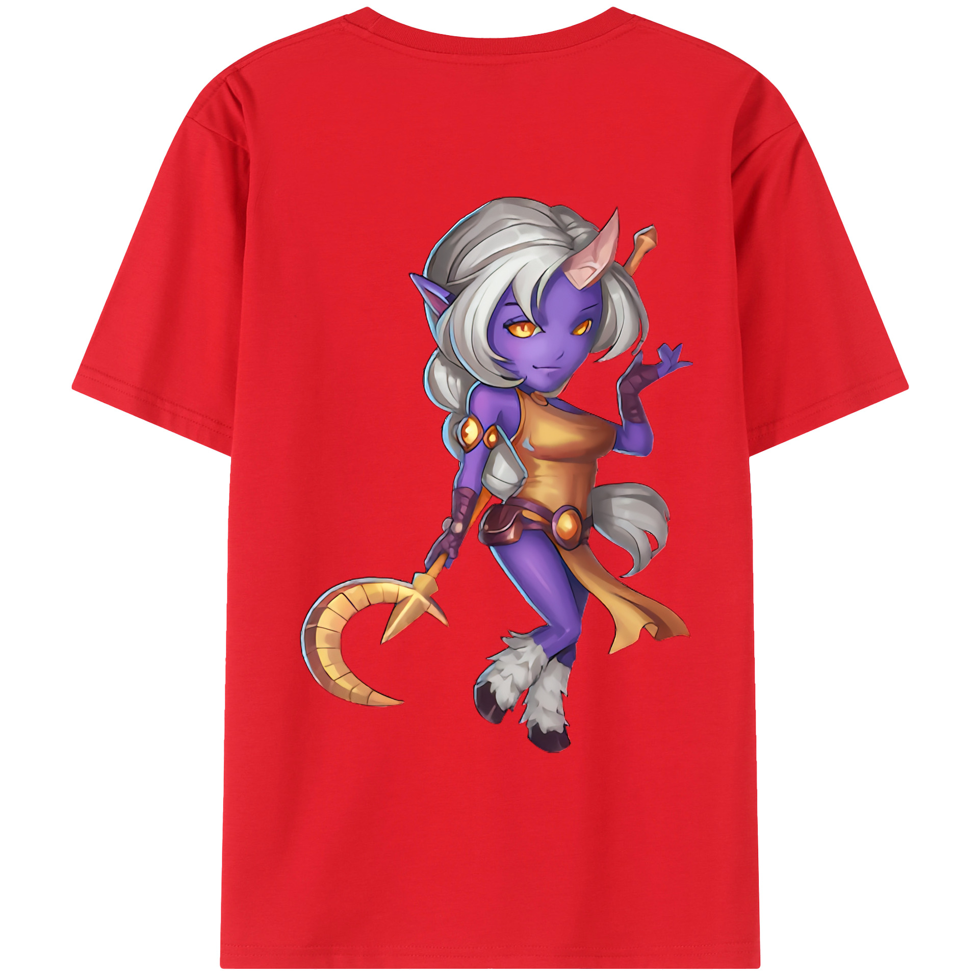 リーグ・オブ・レジェンド League of Legends LOL レディース半袖Tシャツ(バックプリント)